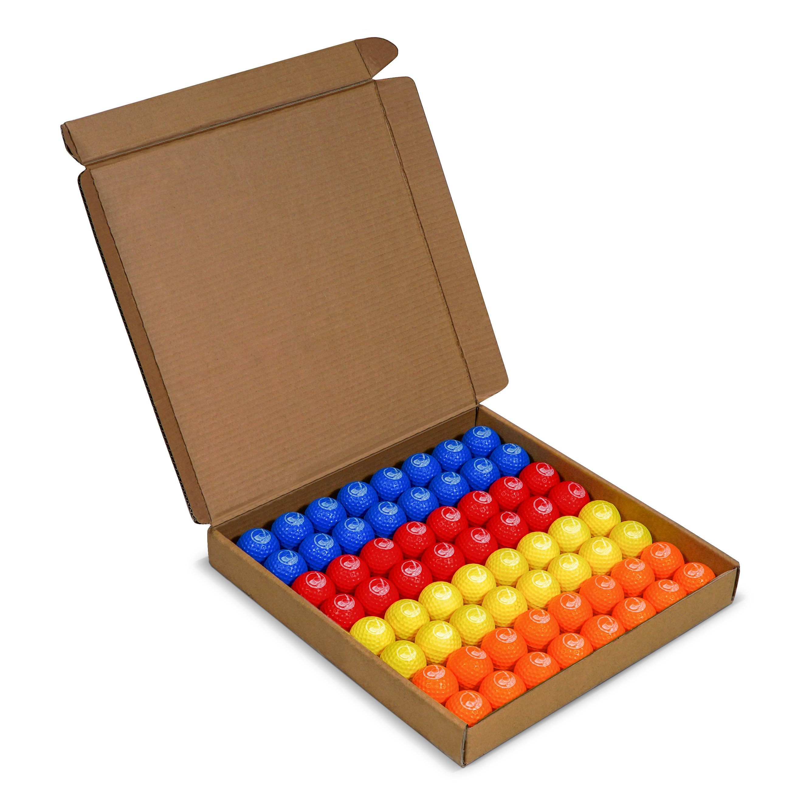 a box of colorful balls