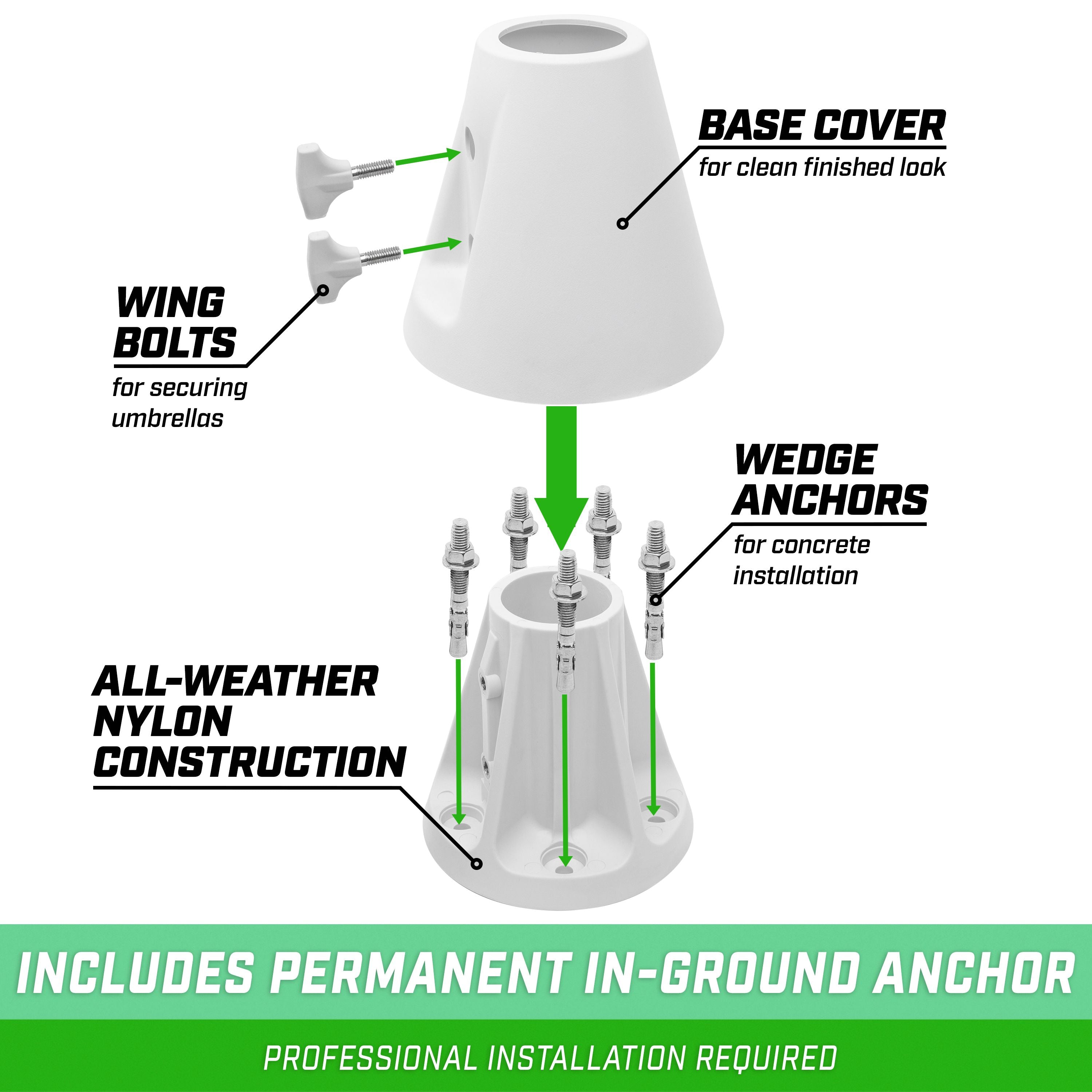 the base of a lamp with the base and base