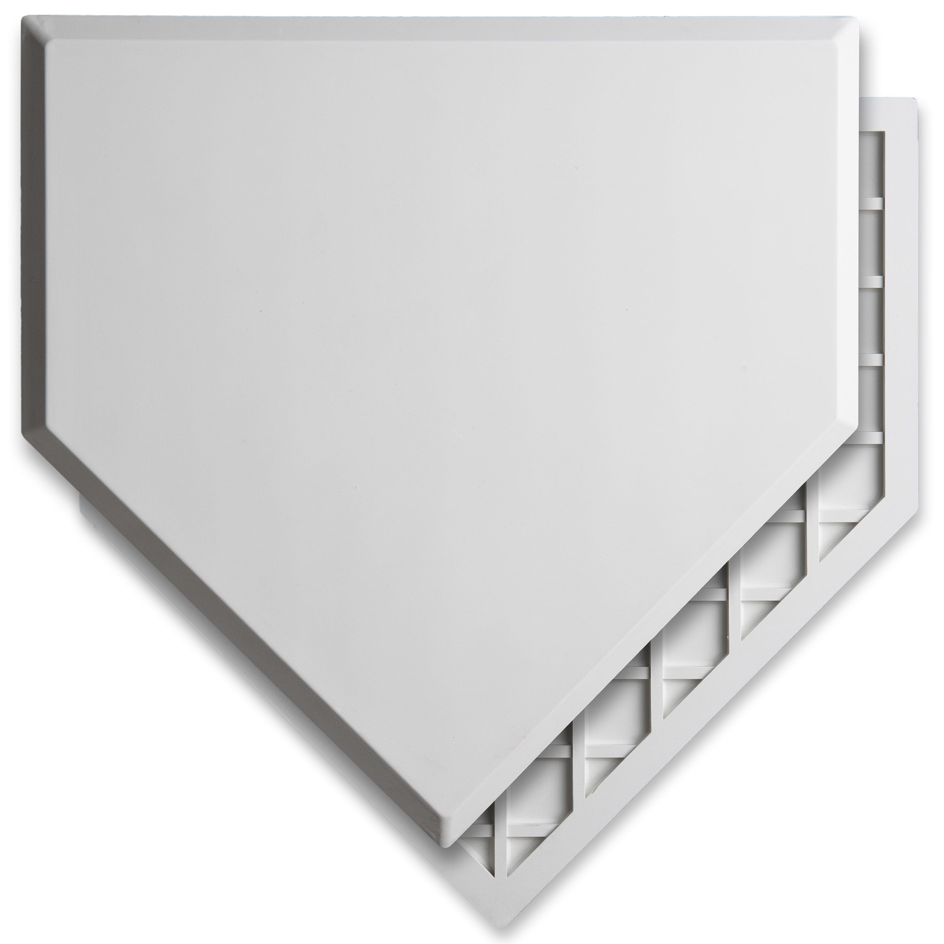 GoSports Baseball & Softball Home Plate - Heavy-Duty Rubber Throw Down Base with Waffle Bottom GoSports 