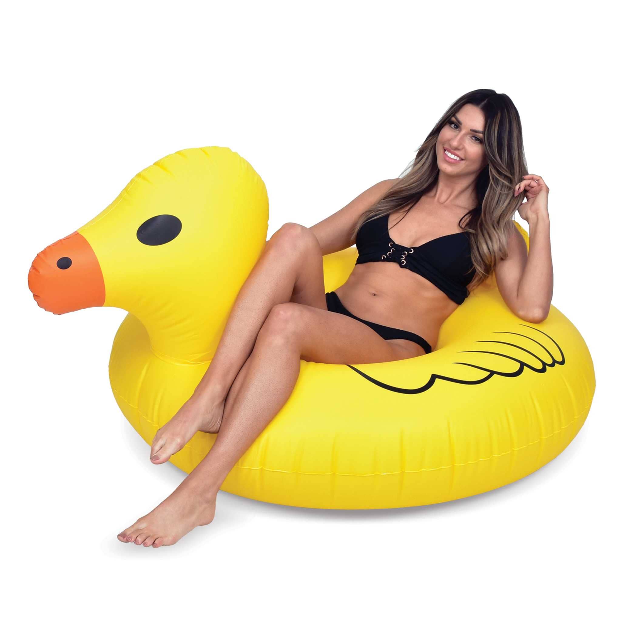 GoFloats Party Tube Inflatable Raft - Duck GoFloats 