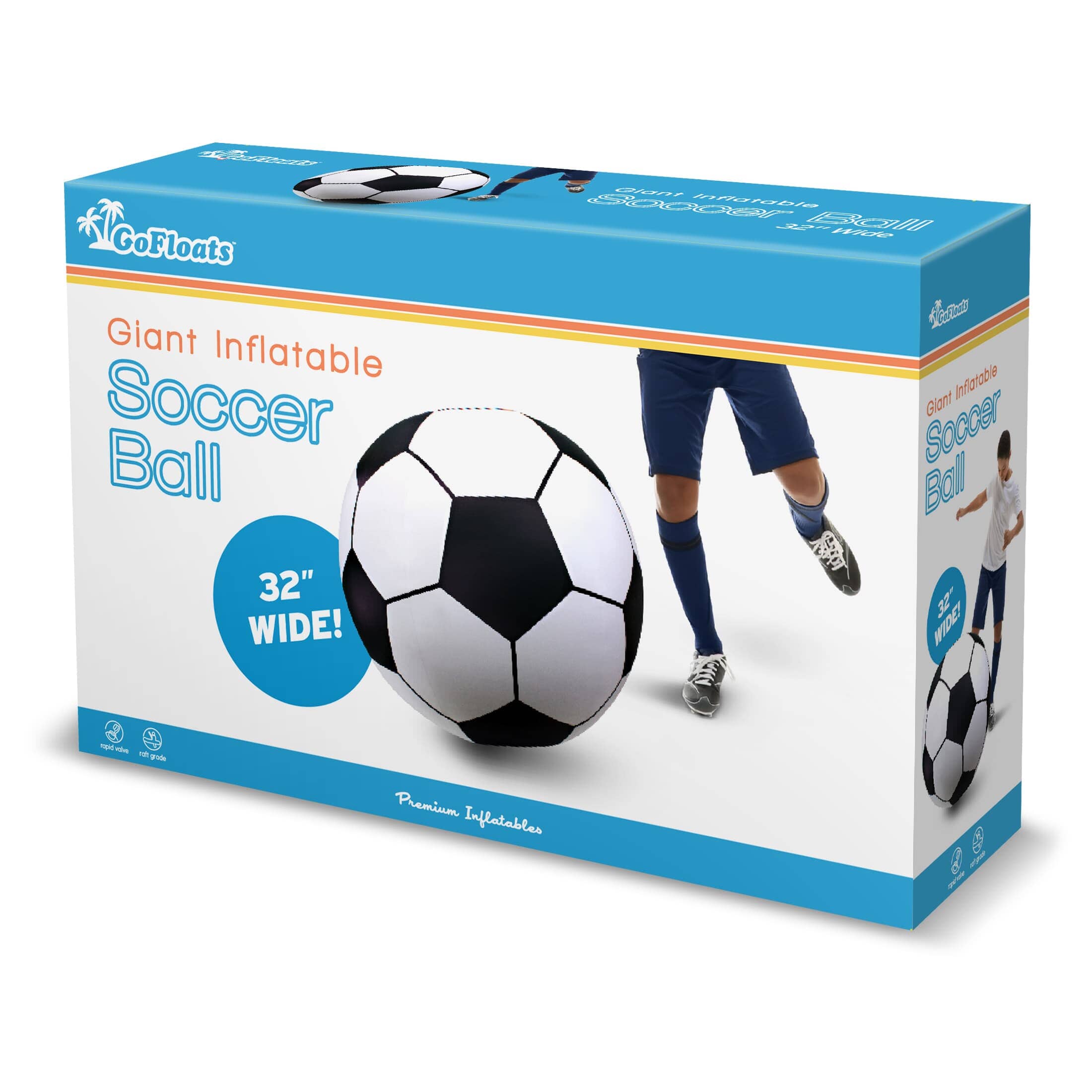 GoFloats Giant Inflatable Soccer Ball GoFloats 