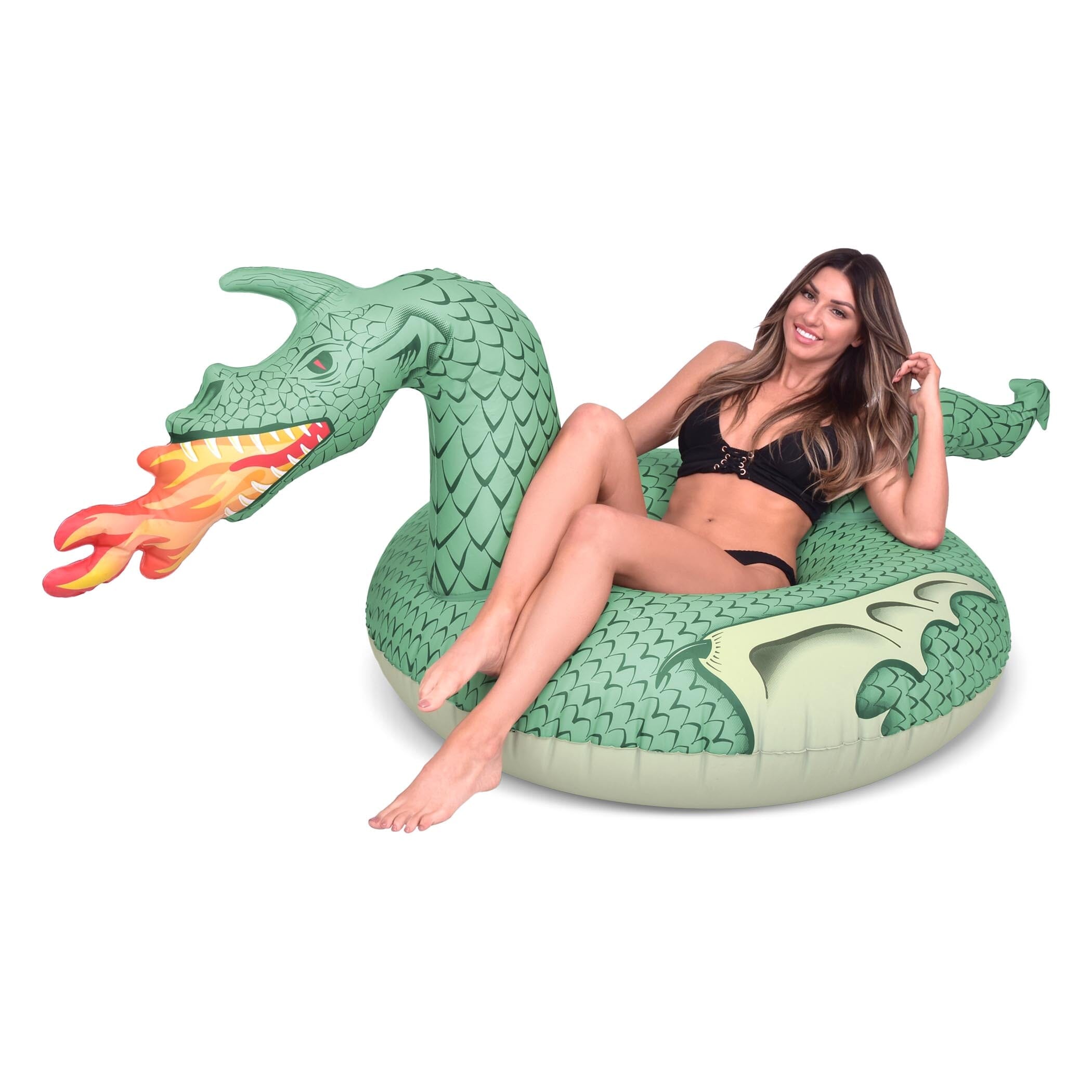 GoFloats Party Tube Inflatable Raft - Fire Dragon GoFloats 