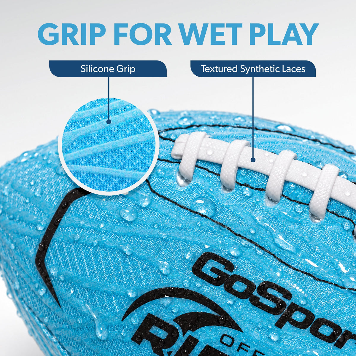 8.5" Riptide Water Footballs for Pool & Beach, 2-pk, image 5 of 6