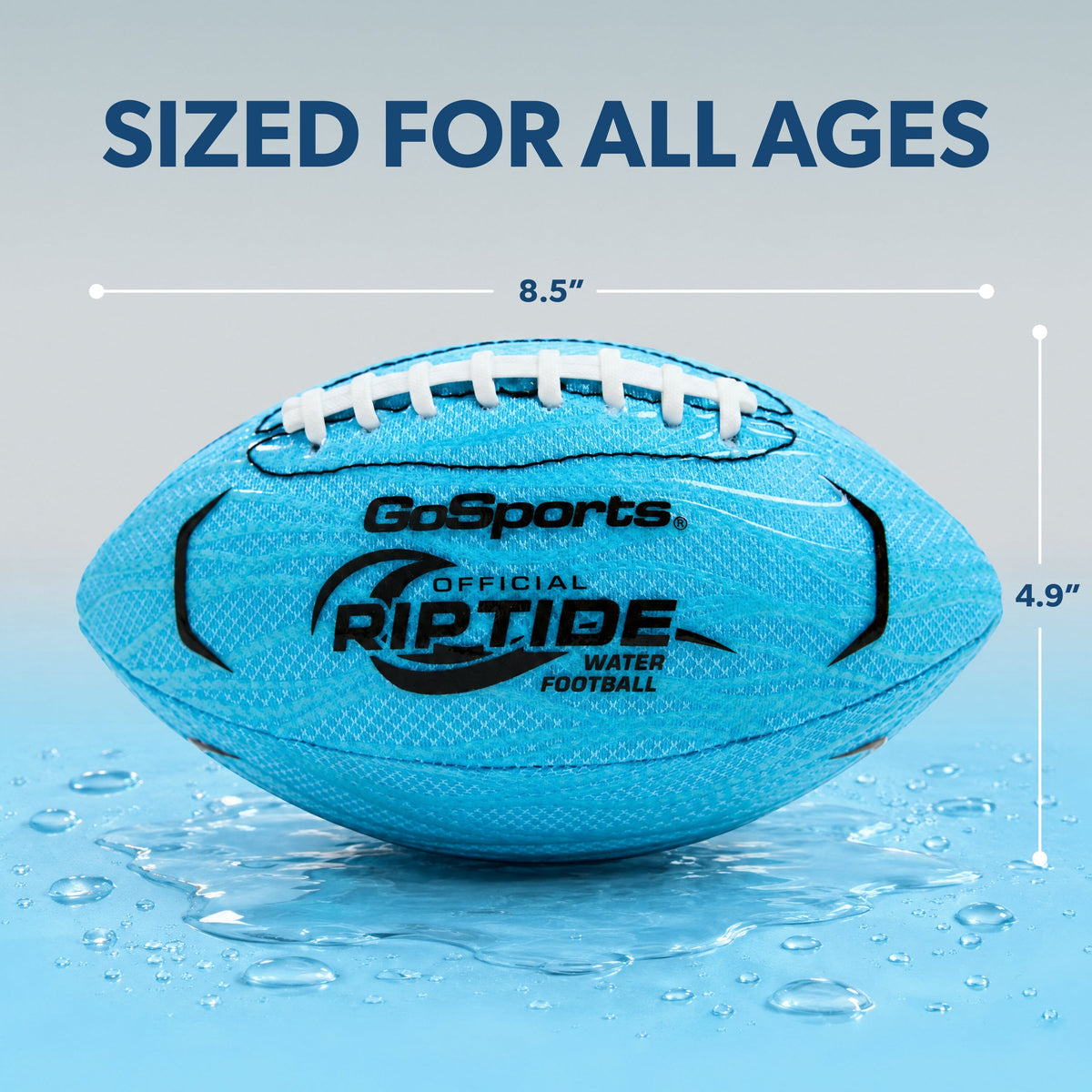 8.5" Riptide Water Footballs for Pool & Beach, 2-pk, image 3 of 6