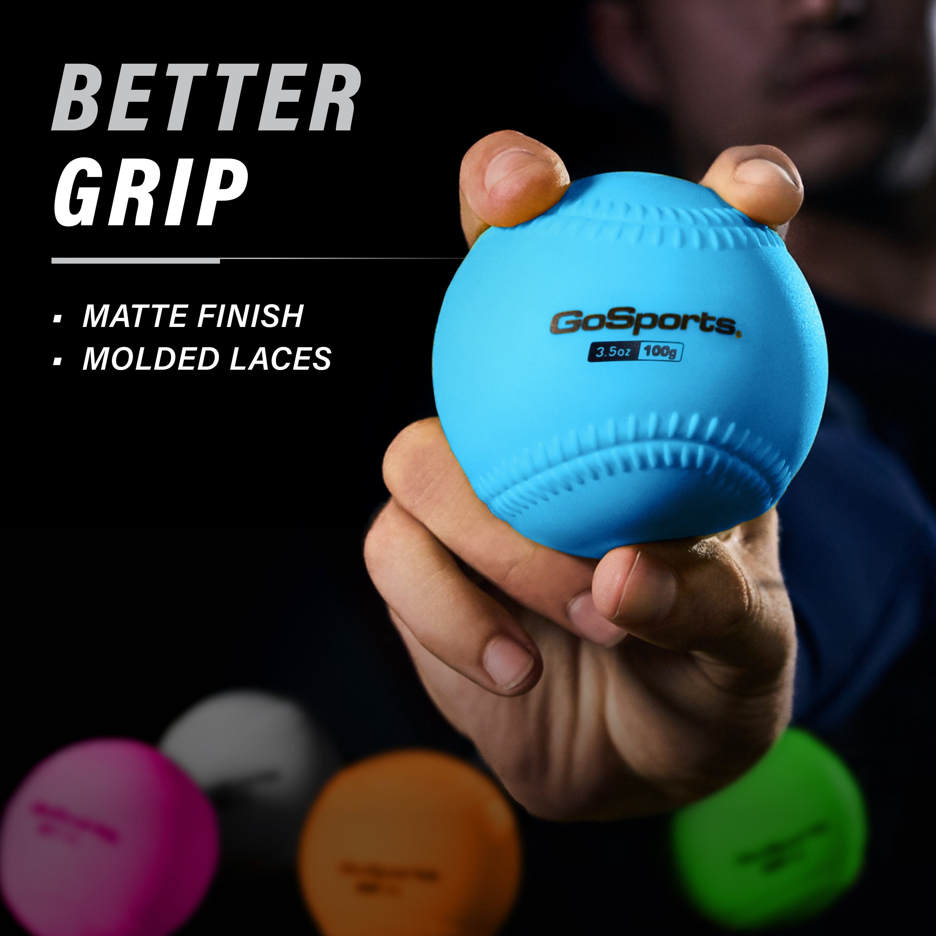 GoSports PRO Plyometric Training Balls, 6 Pack - Standard Range 3.5oz-16oz Playgosports.com 
