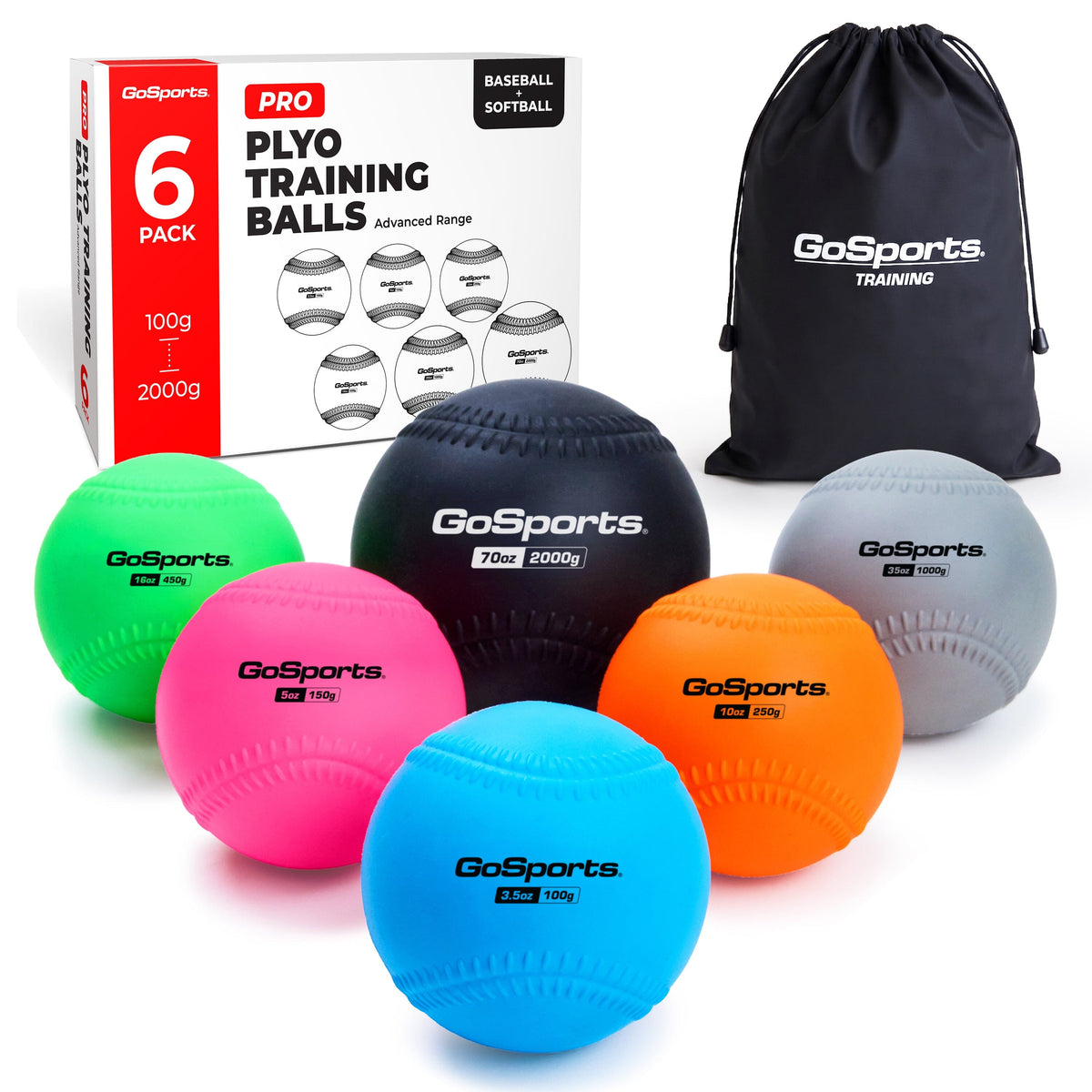 Pro Plyometric Training Balls, 6-pk - alternate view 7