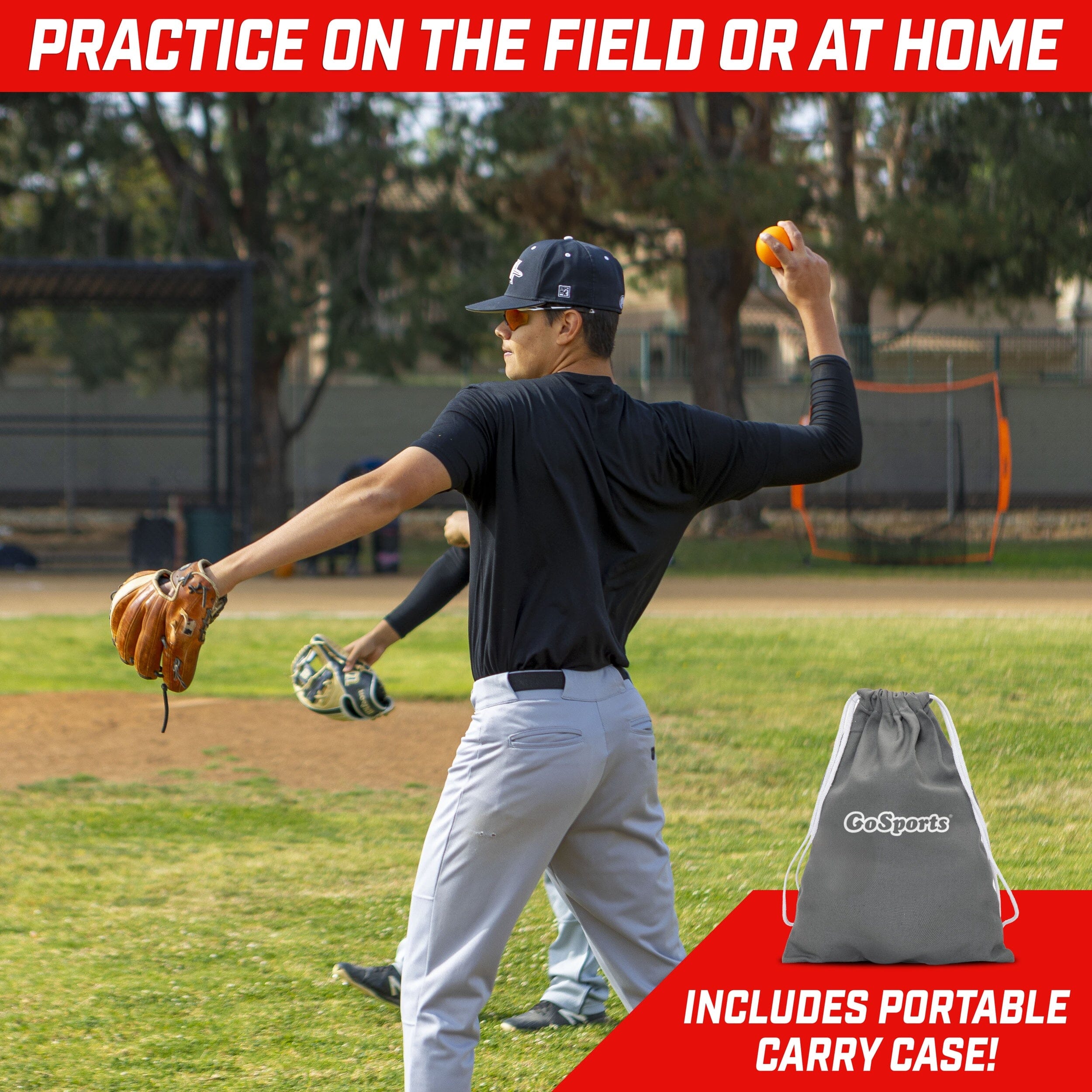 GoSports Plyometric Weighted Balls for Baseball & Softball Training 6 Pack - Choose Pro or Elite Set Baseballs GoSports 
