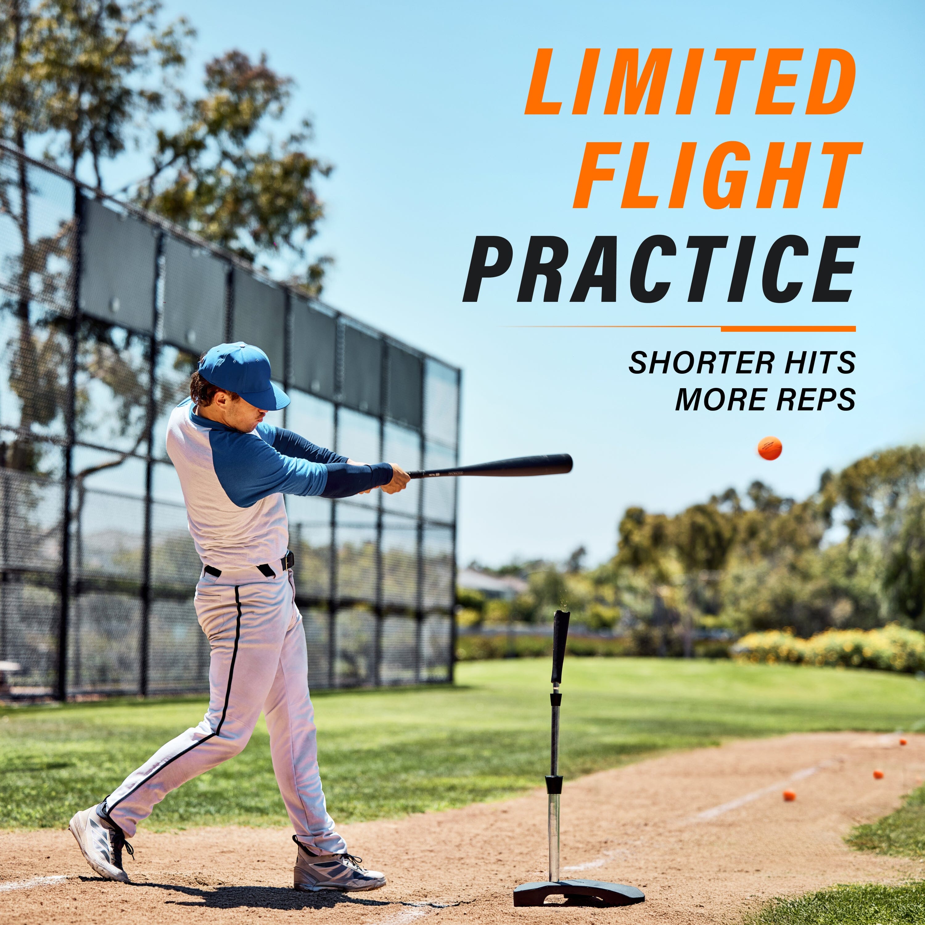 GoSports Limited Flight Practice Baseballs - Official Weight Soft Baseballs for Kids & Adults, Set of 6 ShortStop Balls Playgosports.com 