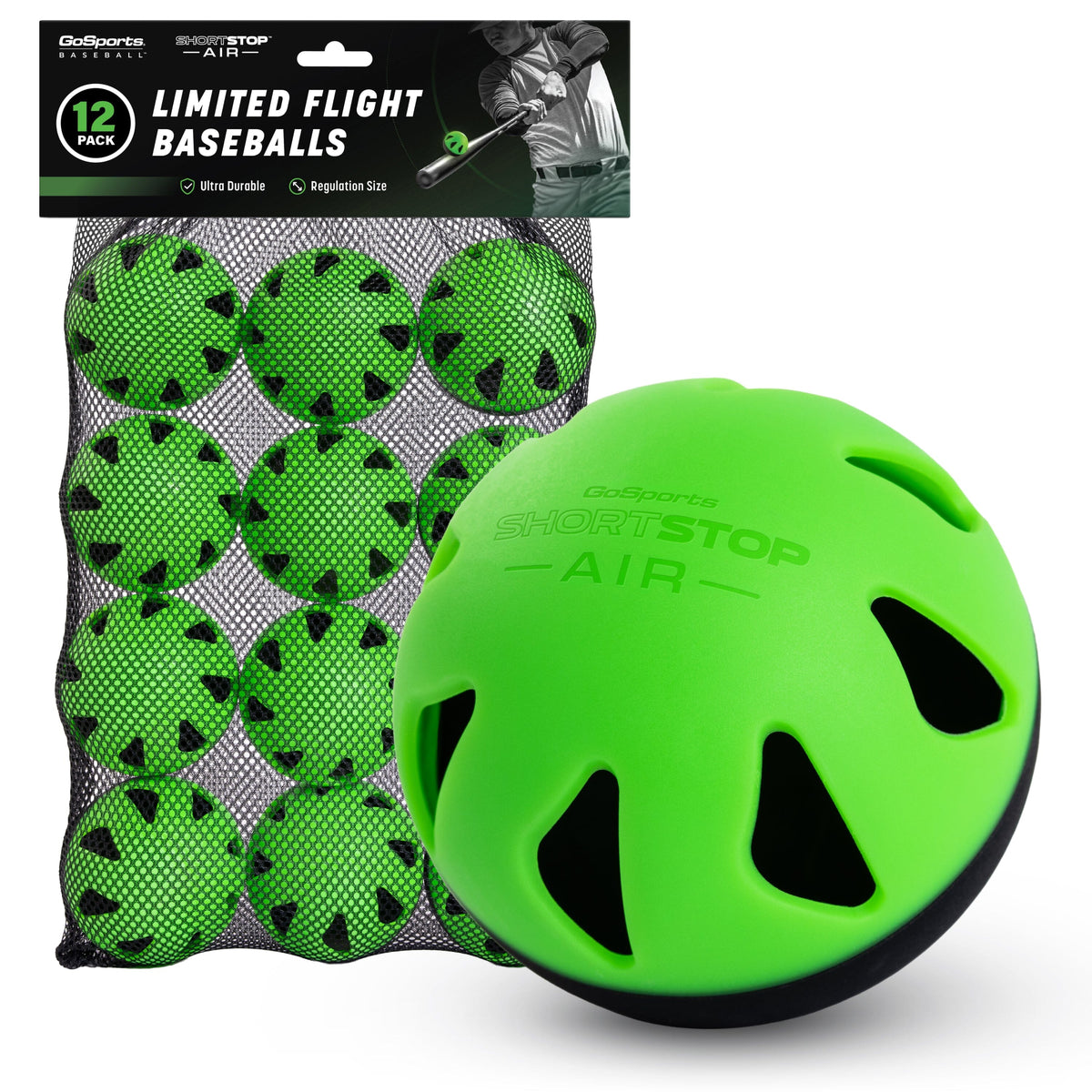 ShortStop Air Limited Flight Baseballs, 12-pk, image 1 of 6
