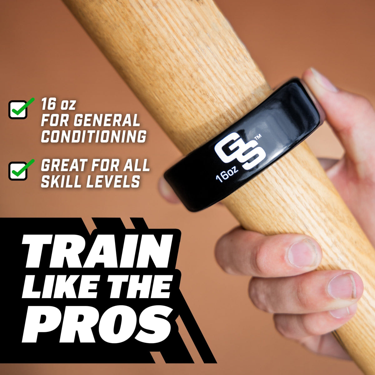 GoSports Baseball and Softball Bat Weight – 16 oz Bat Donut for Youth ...