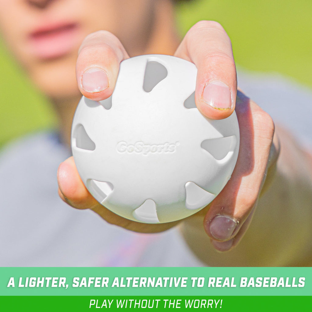 GoSports LotBall AIR Plastic Baseballs - 6 Pack GoSports 