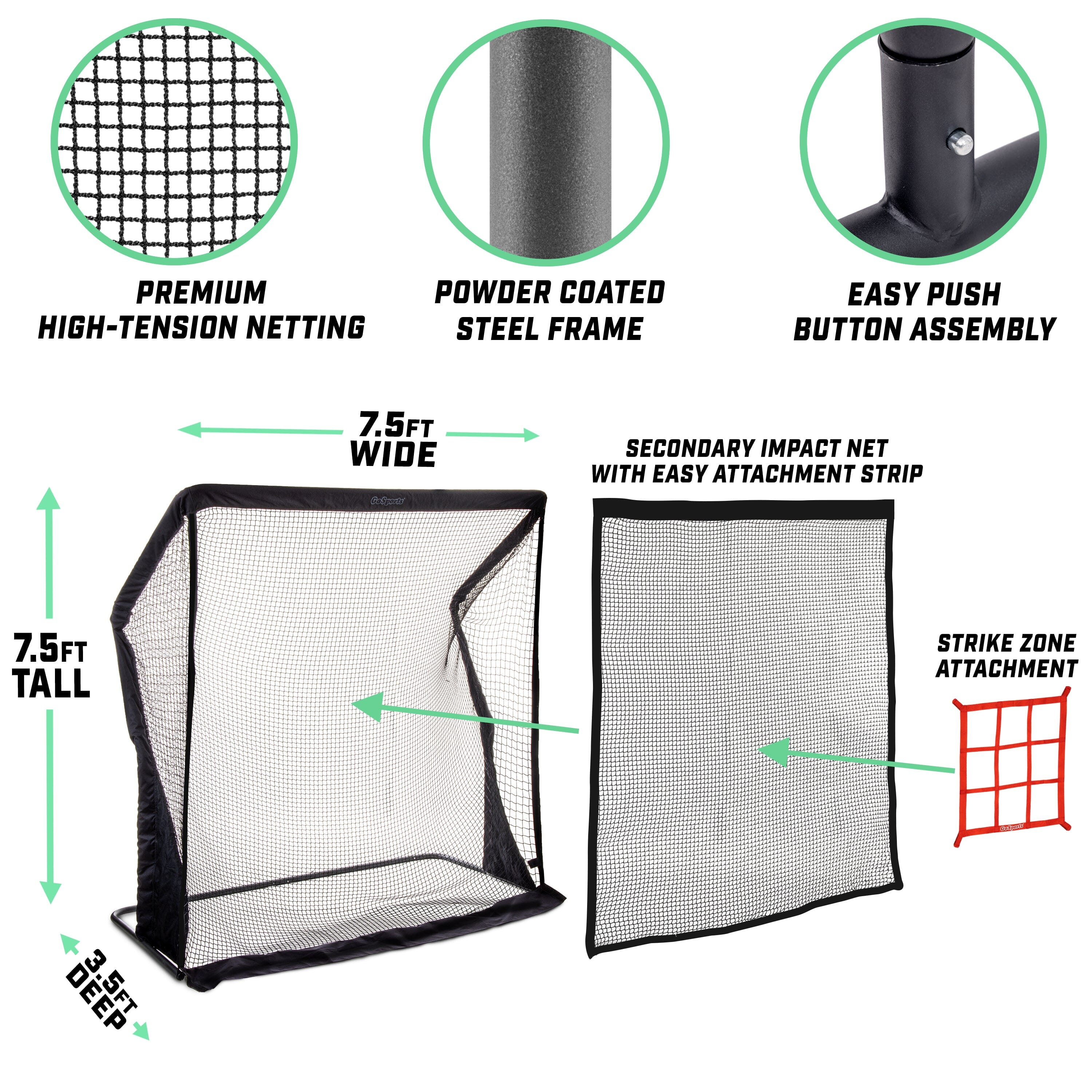 the ultimate portable golf net