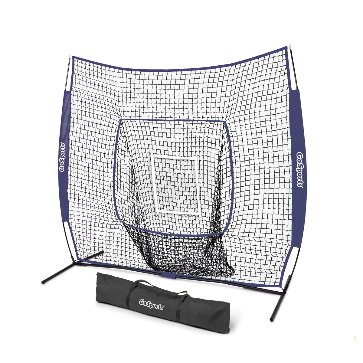 7' x 7' Baseball Hitting Net GoSports Baseball Navy 