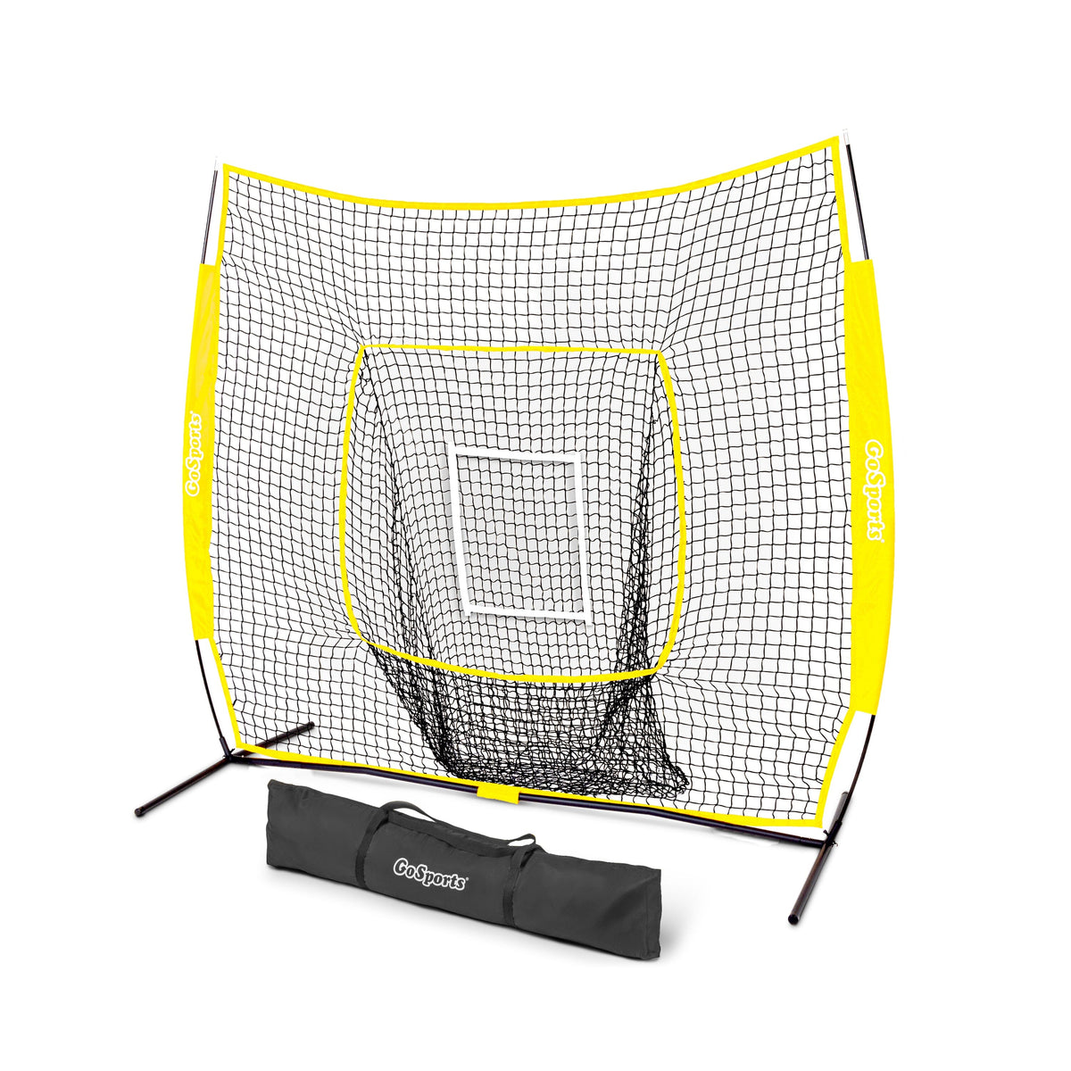 7' x 7' Baseball Hitting Net GoSports Baseball Yellow 