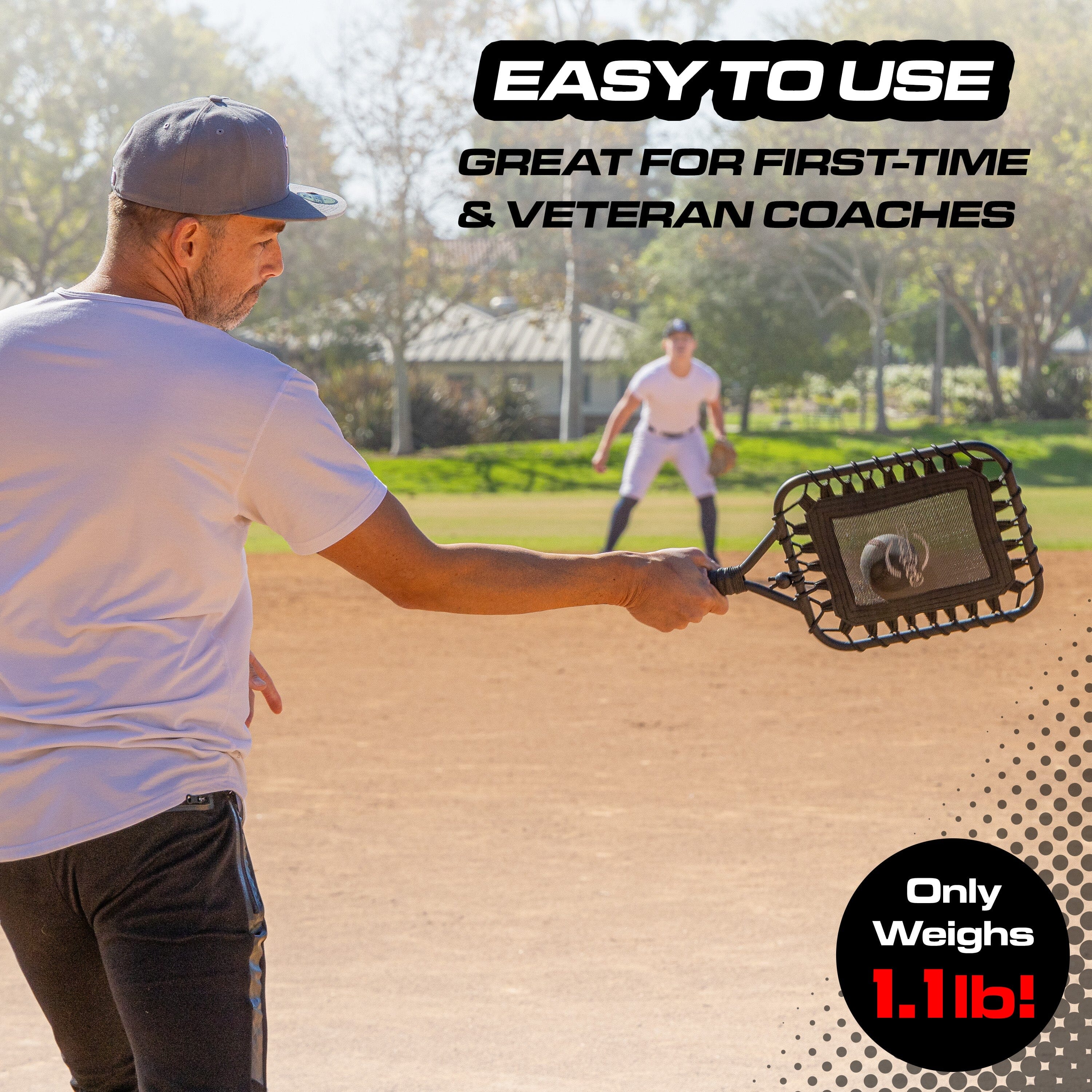 GoSports Fungo Baseball Racket for Fly Balls, Grounders, and Line Drives GoSports 