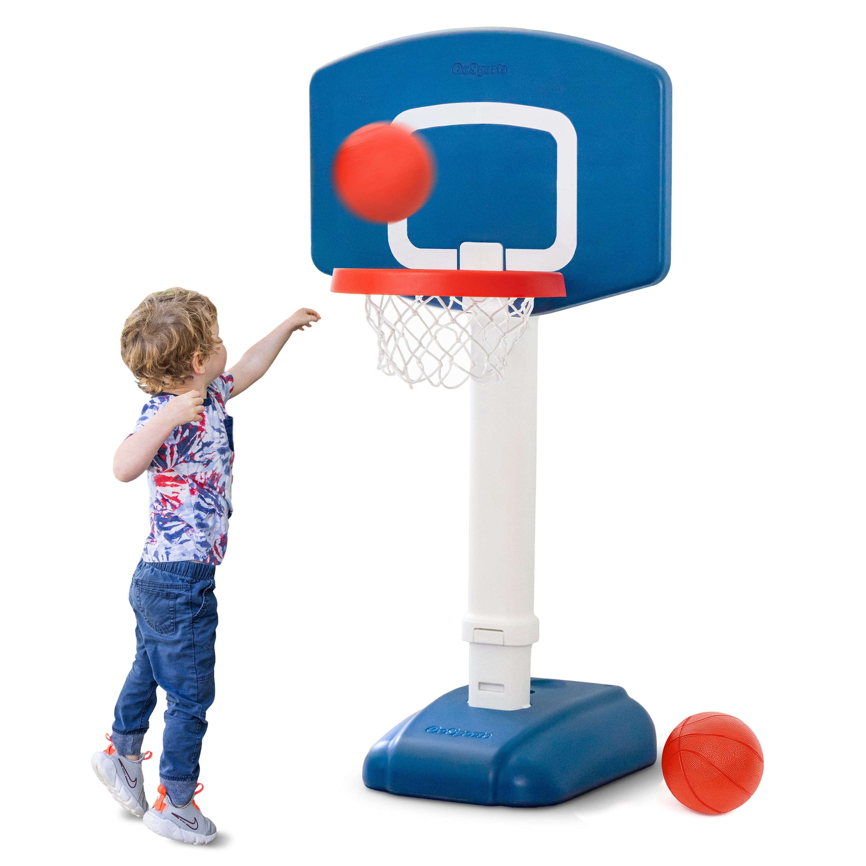 GoSports Tot Shot Modern Kids Basketball Set - Indoor & Outdoor Toy Hoop for Toddlers GoSports 