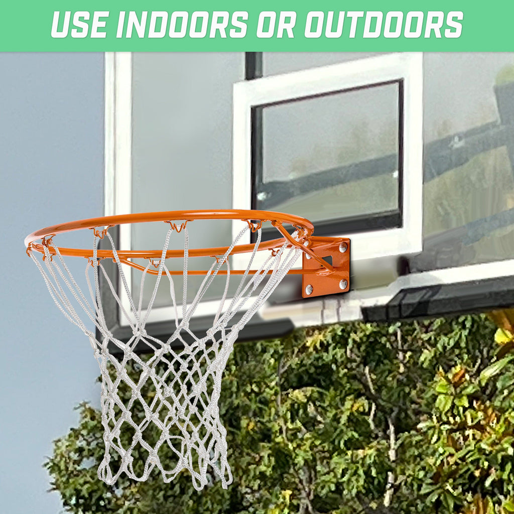 GoSports Basketball Hoop Net Replacement - Heavy Duty for Indoor & Outdoor 12 Loop Rims Playgosports.com 