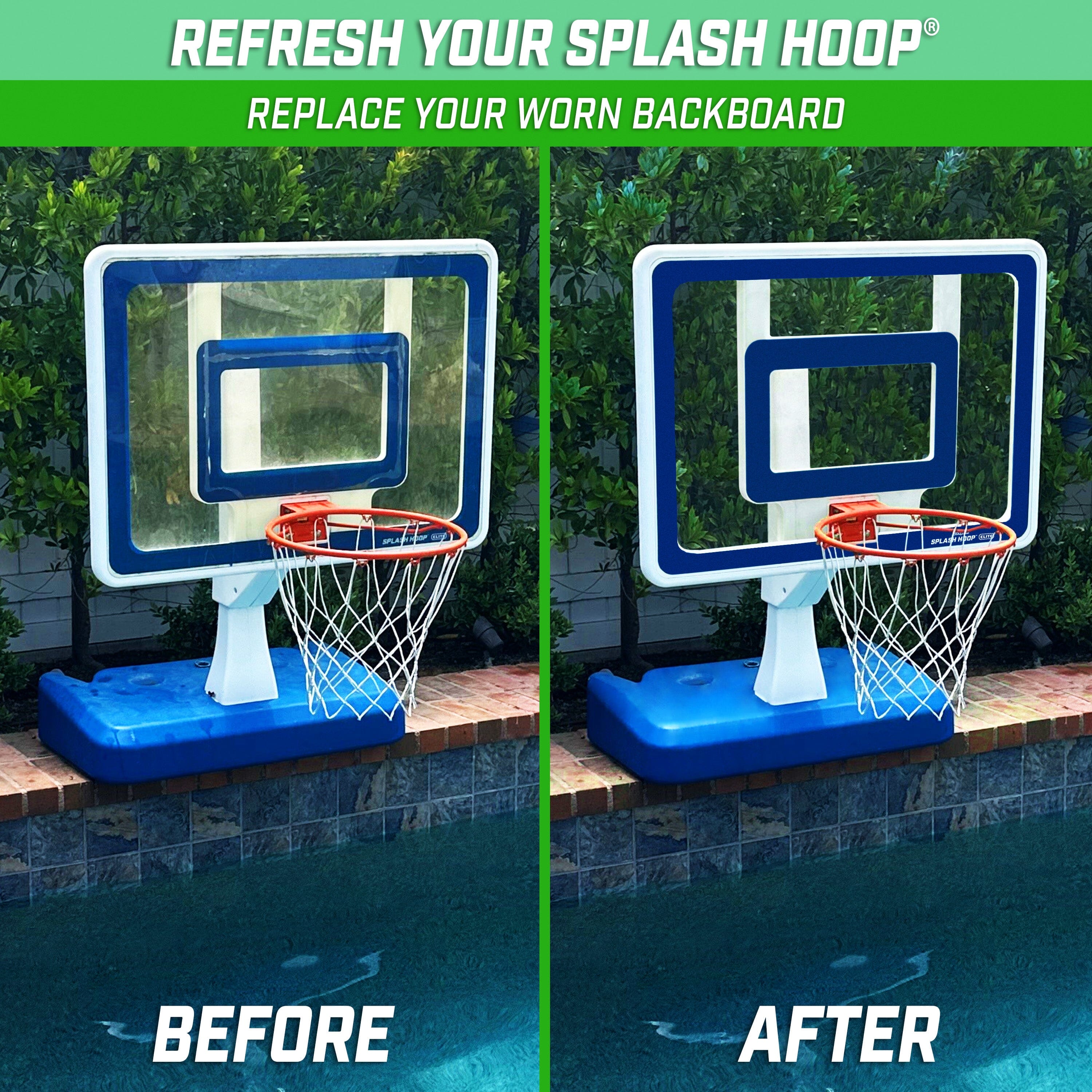 GoSports Splash Hoop ELITE Pool Hoop Basketball Replacement Backboard GoSports 