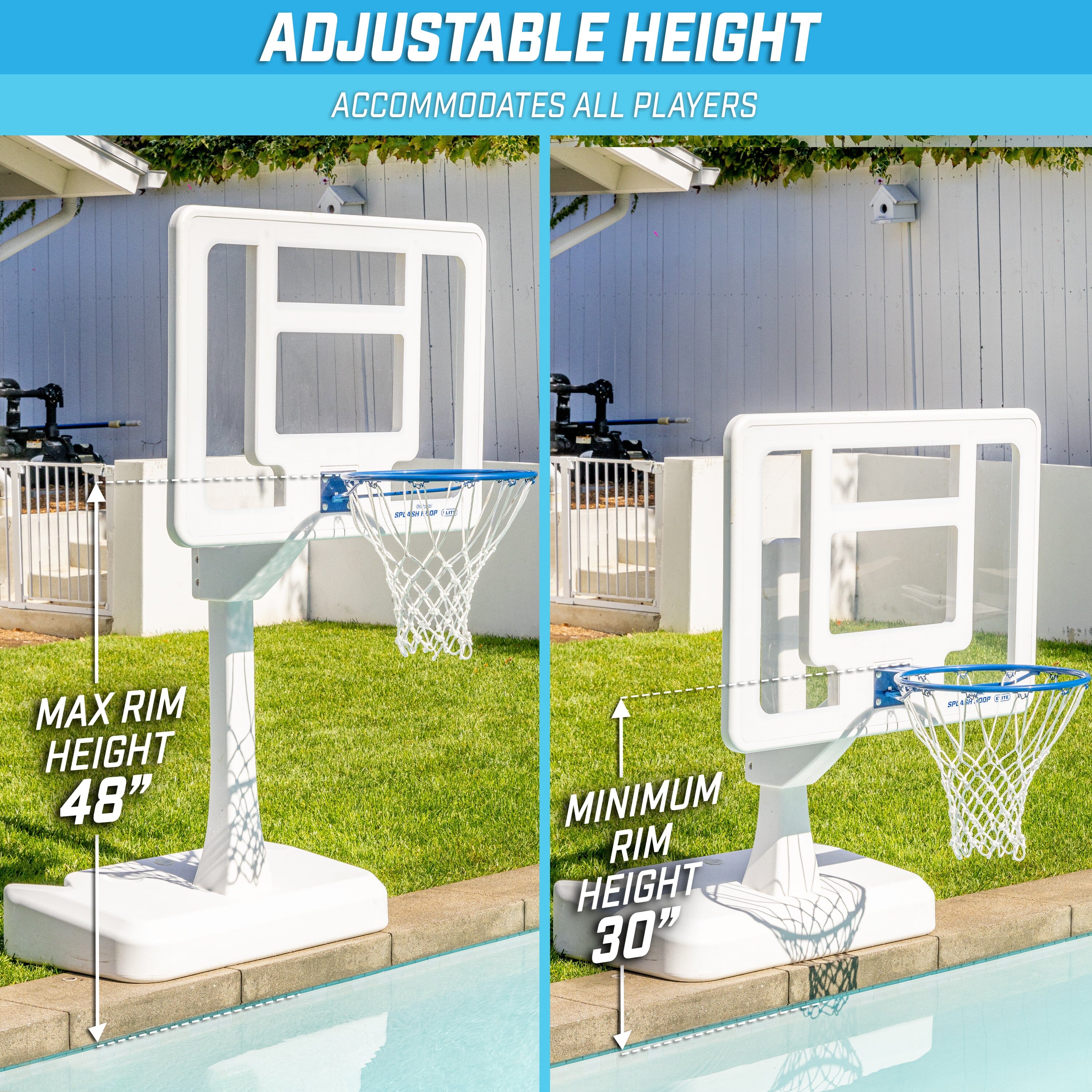 a basketball hoop with a basketball hoop attached to it