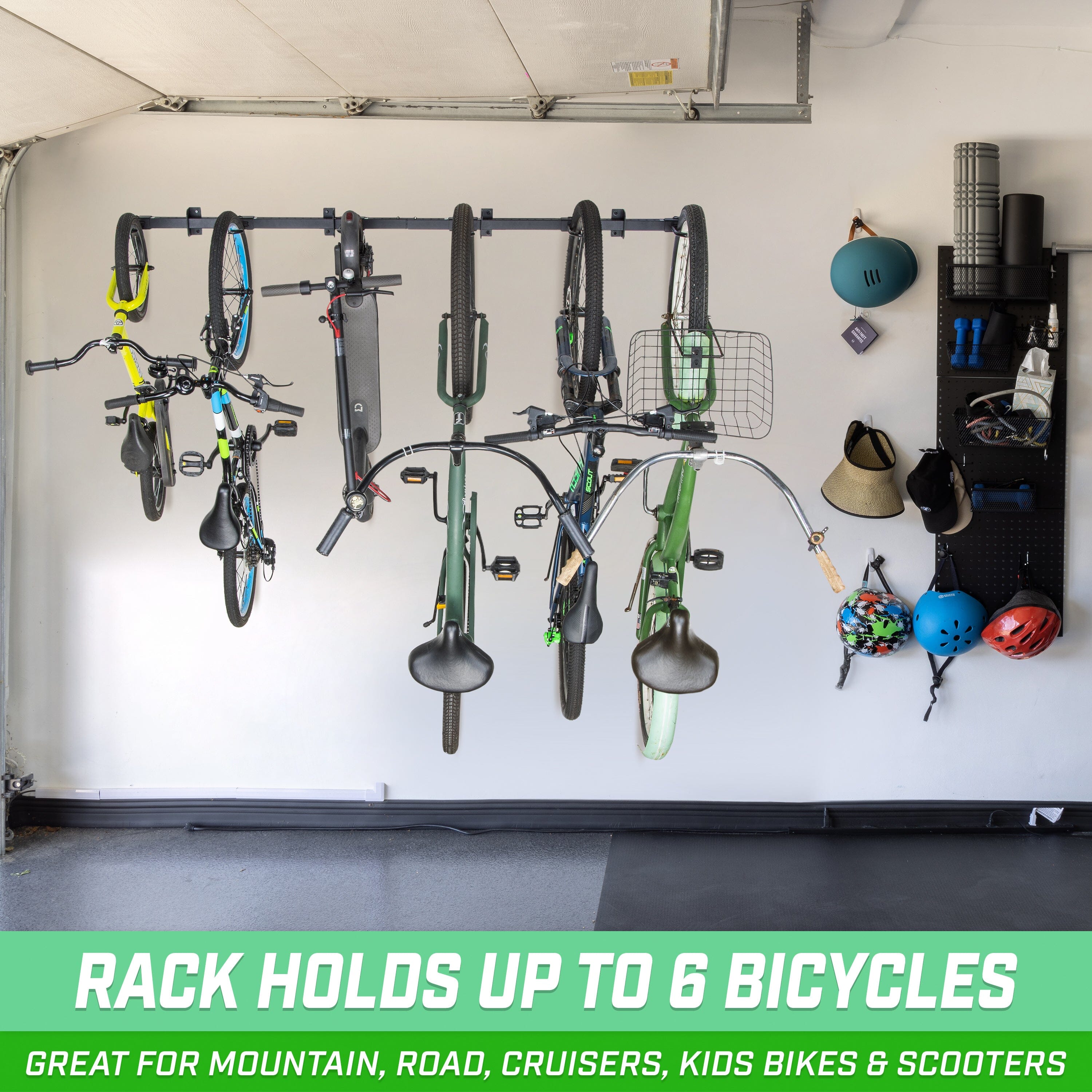 Kid Racking A Bike Garage Bike Rack Kids 7 Bike Storage Ideas For Kids Bikes & Families
