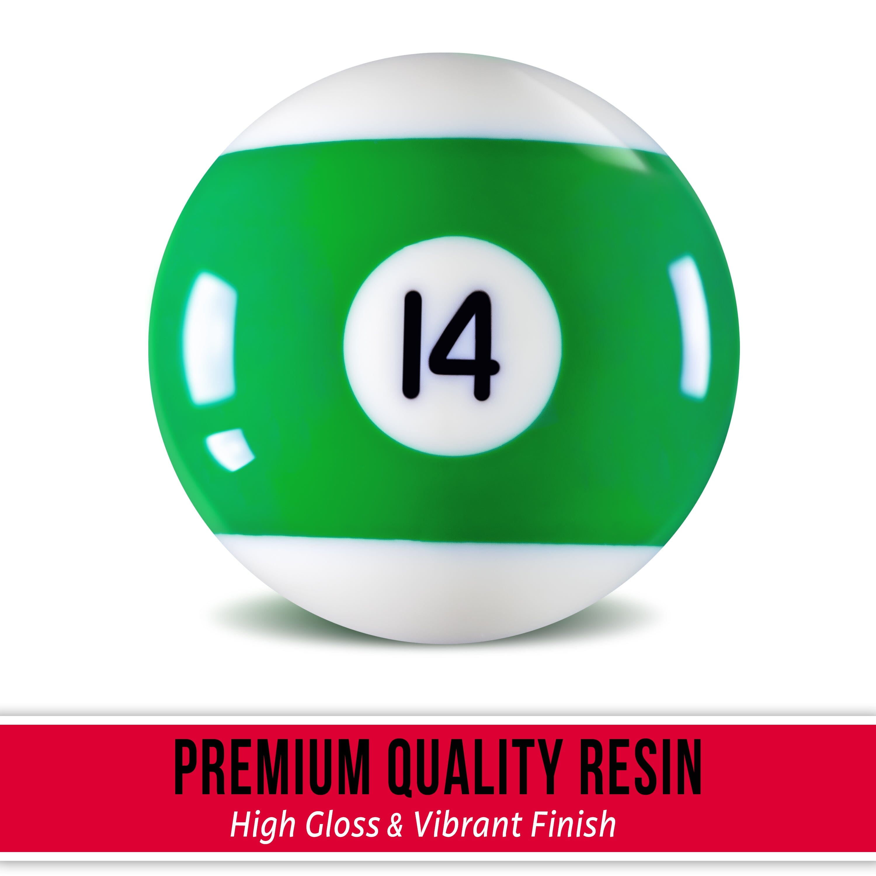 GoSports Regulation Pool Balls for Pool Table – Premium Set of 16 Billiard Balls, Professional Pool Table Balls Set Billiards GoSports 