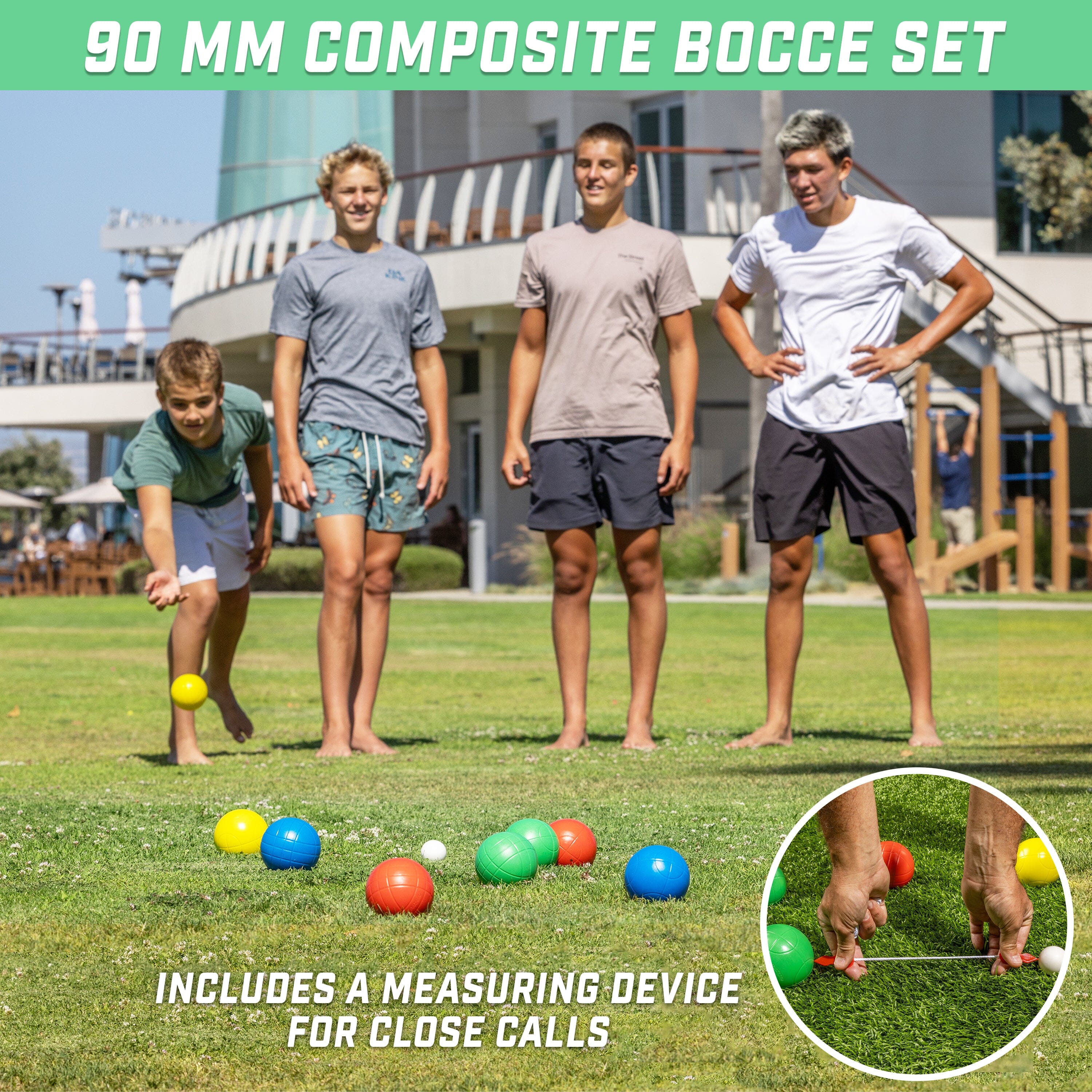 a group of kids playing with balls in the grass