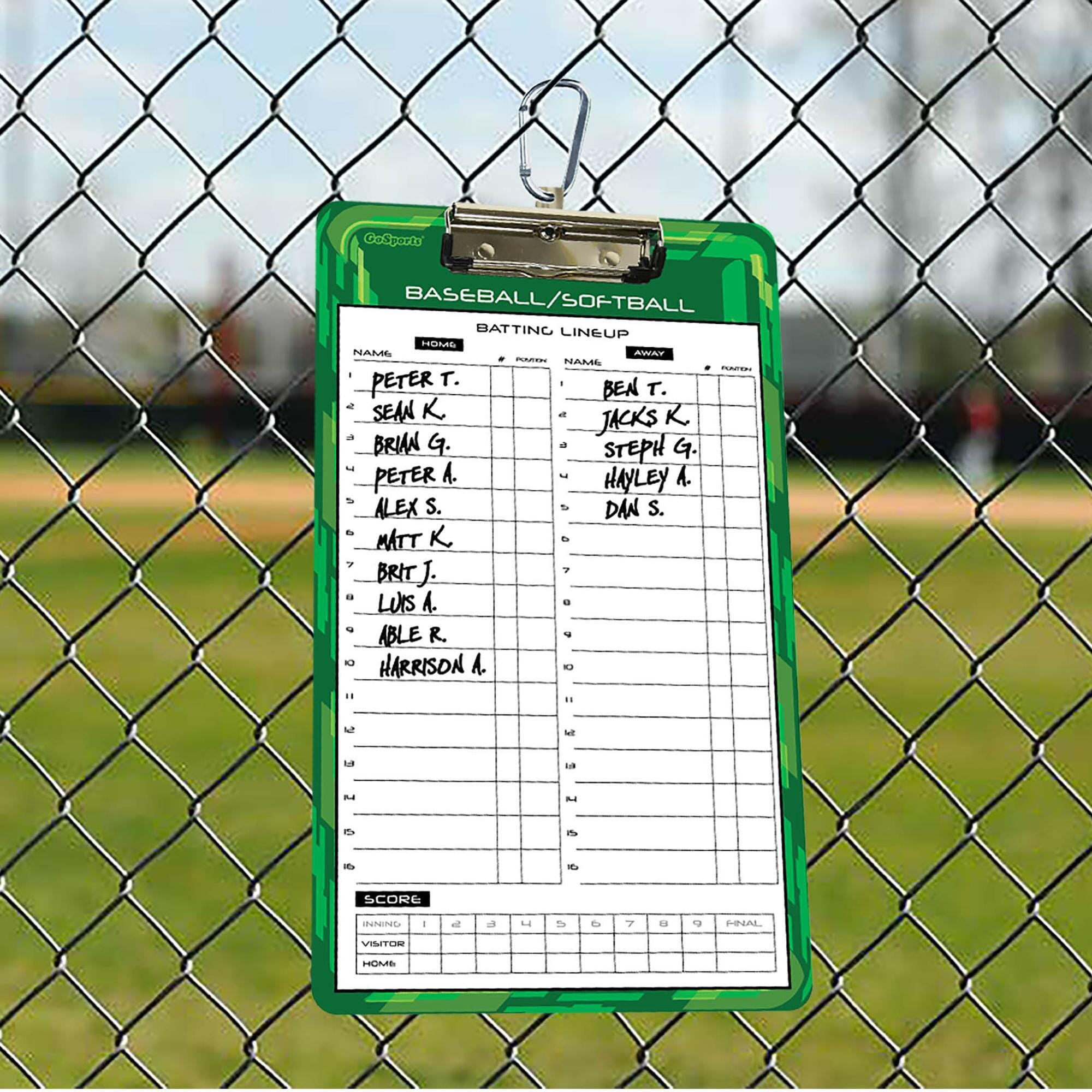GoSports Coaches Dry-Erase Clipboards for Game Plans and Practice Organization Coaches Board GoSports 
