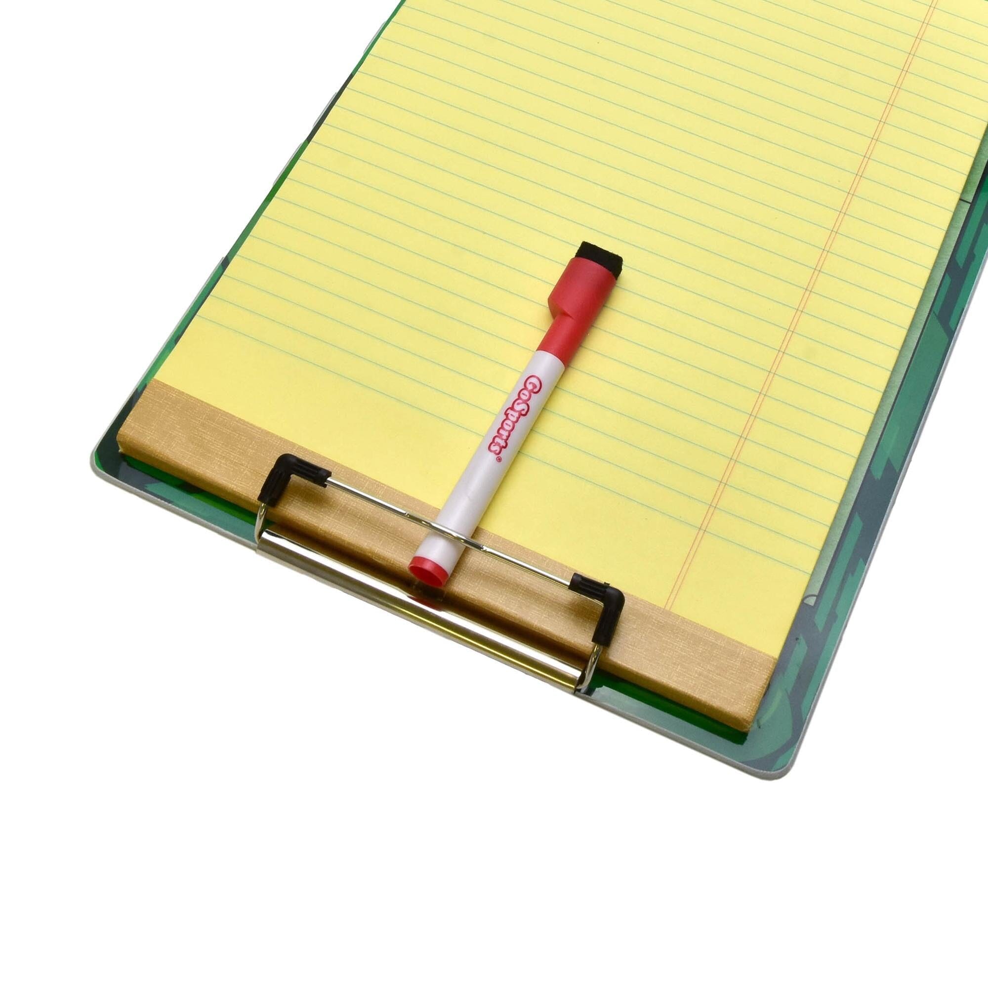 GoSports Coaches Dry-Erase Clipboards for Game Plans and Practice Organization Coaches Board GoSports 