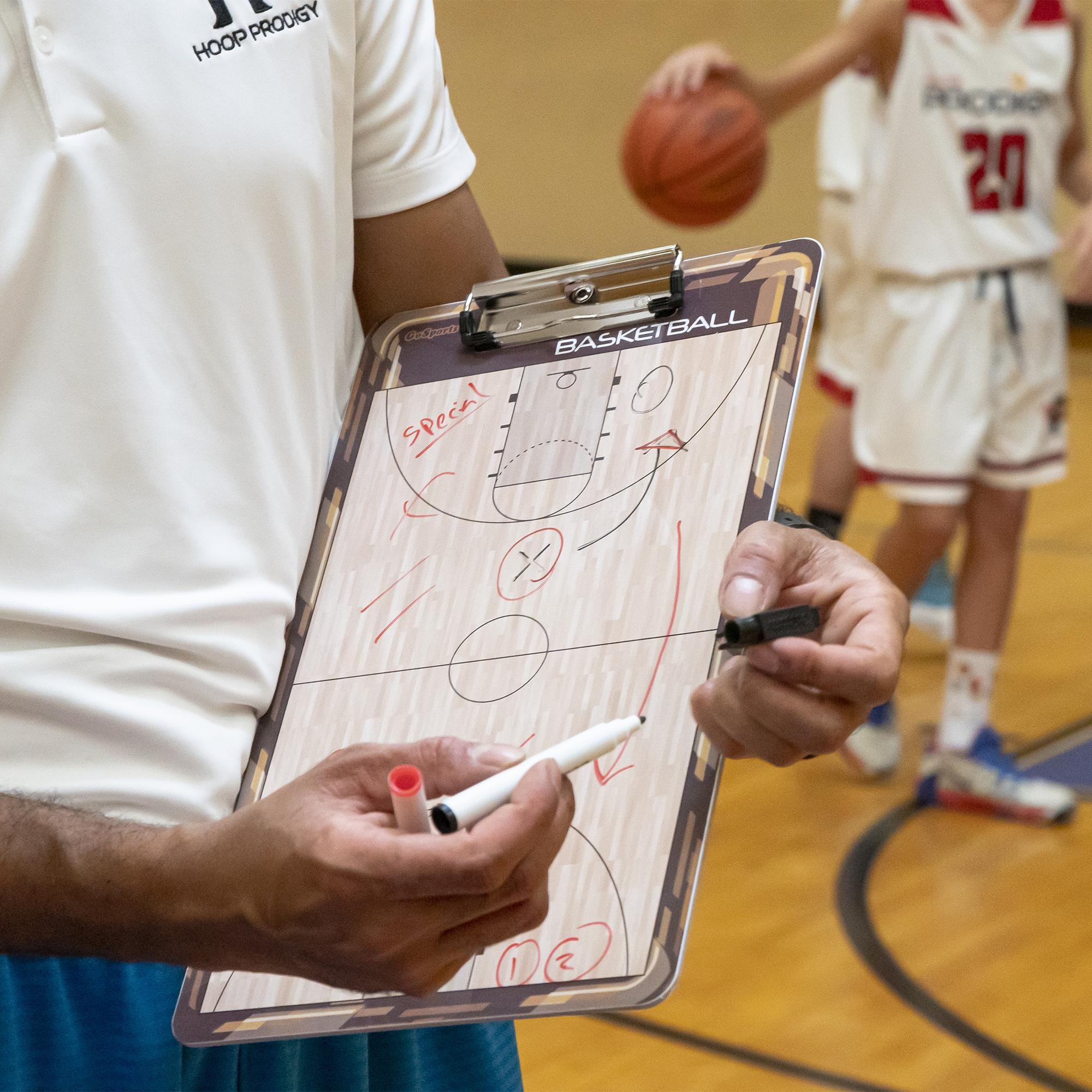 GoSports Coaches Dry-Erase Clipboards for Game Plans and Practice Organization Coaches Board GoSports 