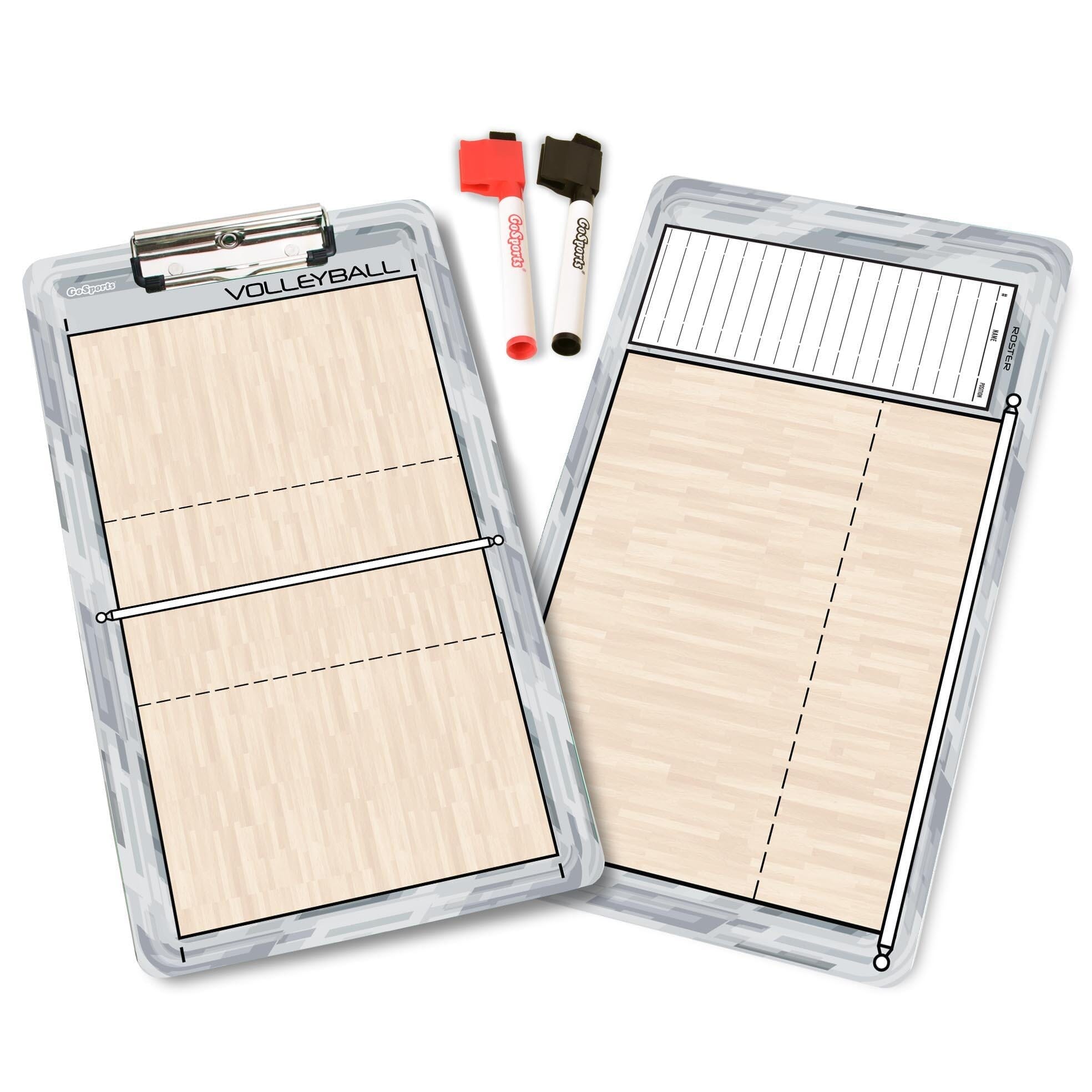 GoSports Coaches Dry-Erase Clipboards for Game Plans and Practice Organization Coaches Board GoSports 