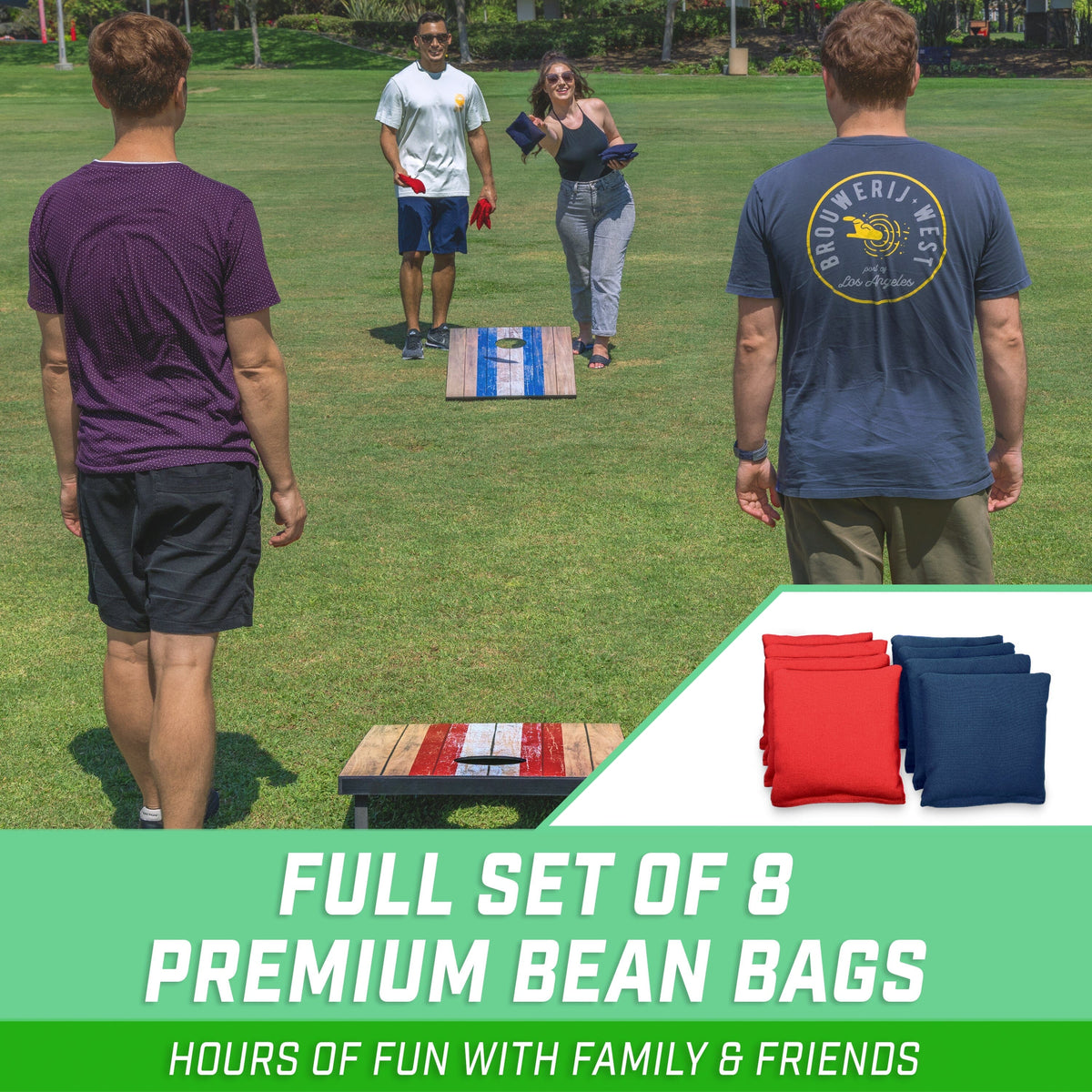 3' x 2' Portable Cornhole Set Cornhole GoSports Cornhole 