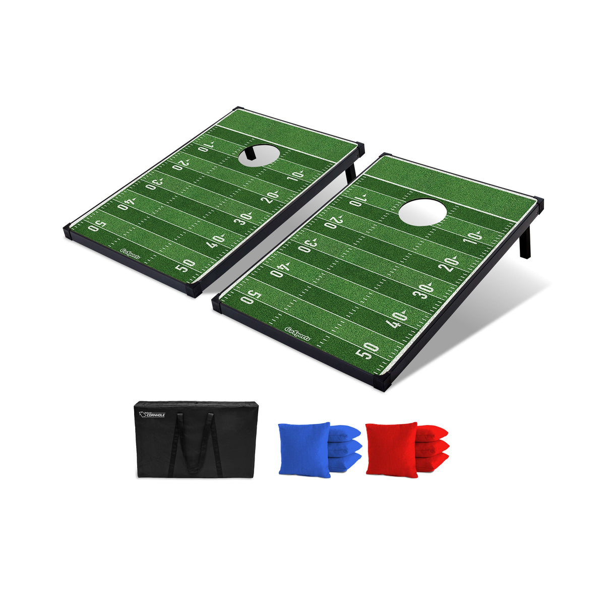 3' x 2' Portable Cornhole Set Cornhole GoSports Cornhole Football 