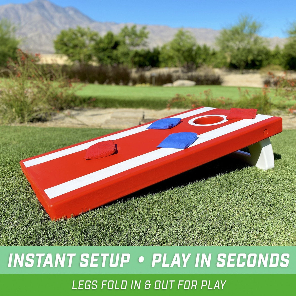 4' x 2' All Weather Commercial Grade Cornhole Set Cornhole GoSports Cornhole 