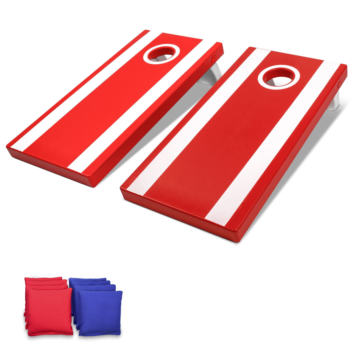 4' x 2' All Weather Commercial Grade Cornhole Set Cornhole GoSports Cornhole Red 