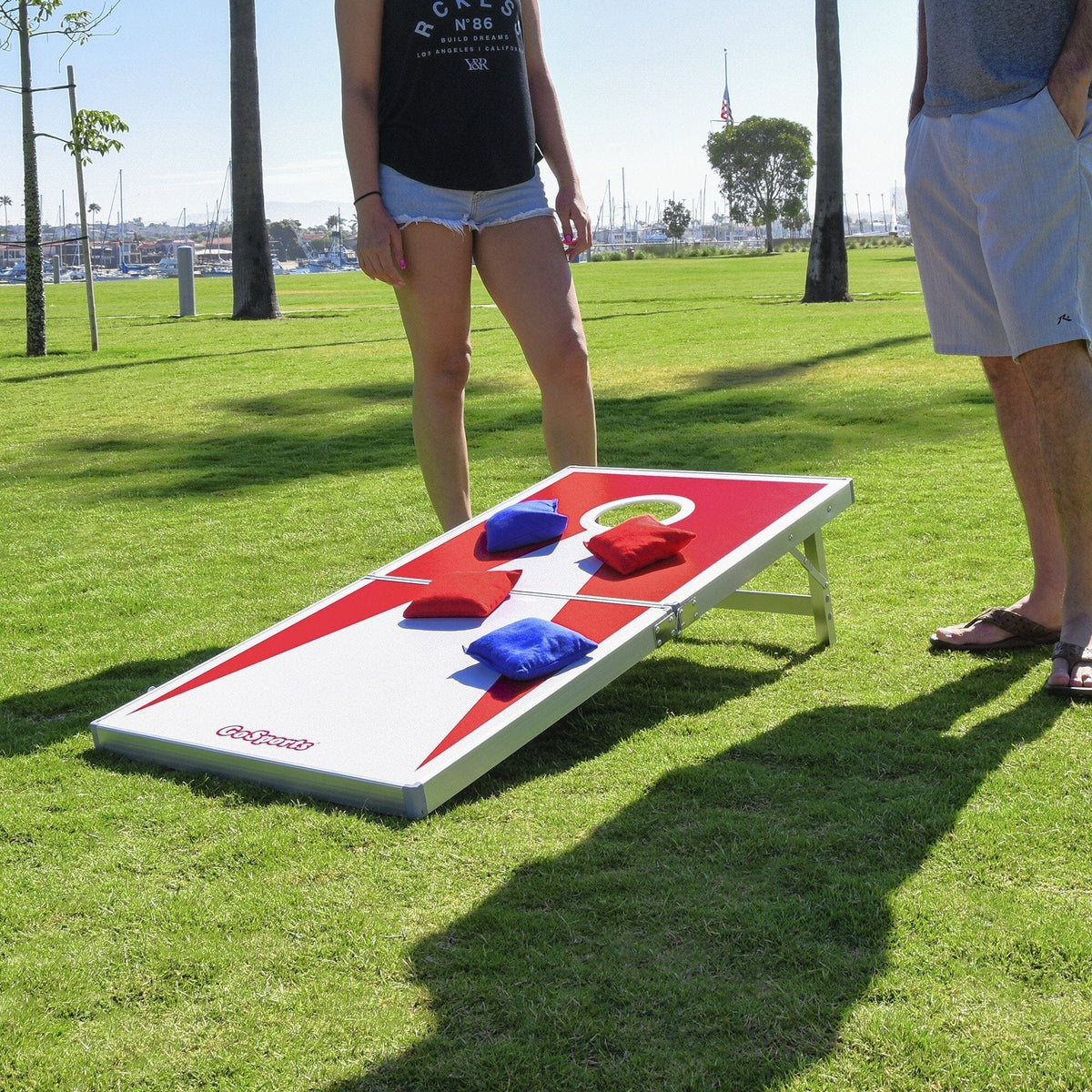 4' x 2' Aluminum Frame Cornhole Game Set Cornhole GoSports Cornhole 