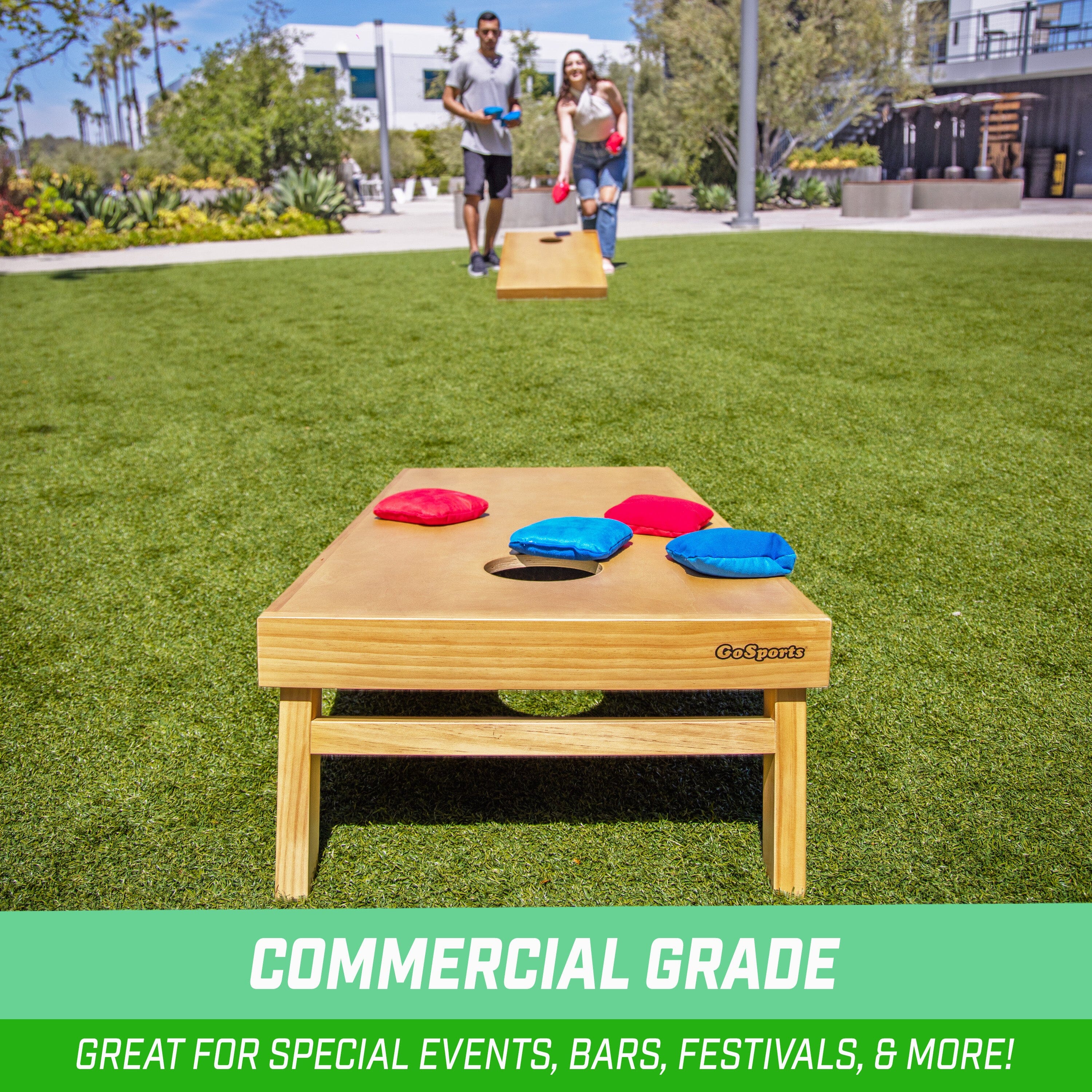 a wooden table with a pair of shoes on it