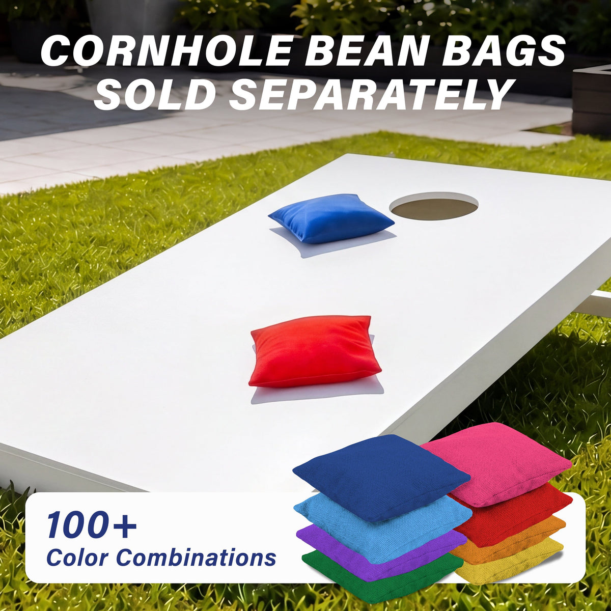 4' x 2' Wood Cornhole Set Cornhole GoSports Cornhole 