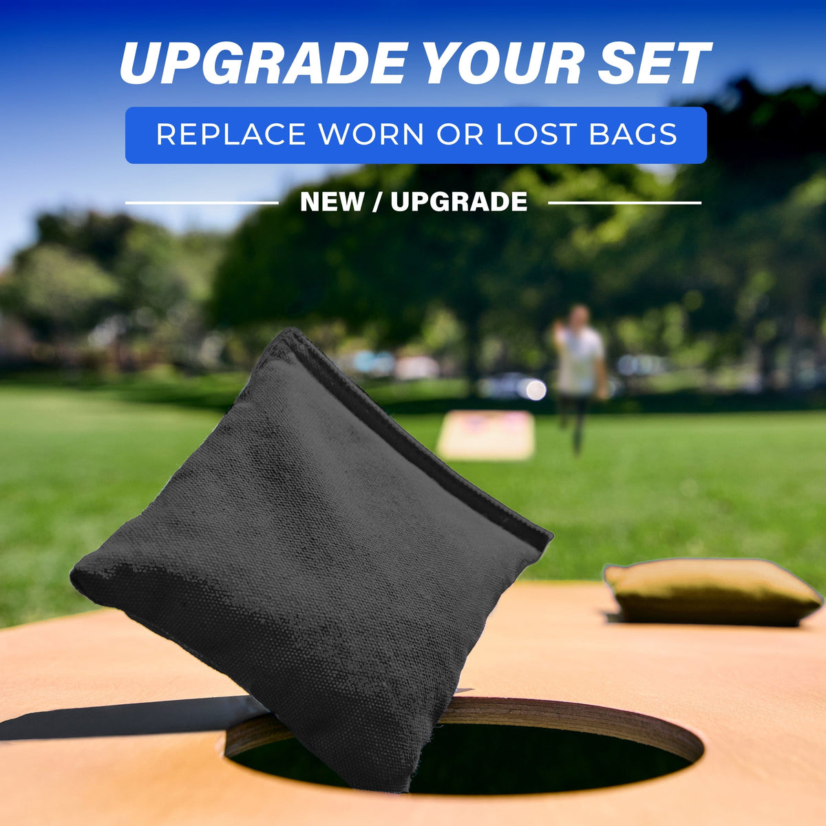 Premium Cornhole Bean Bags, 4 pack Cornhole GoSports Cornhole 