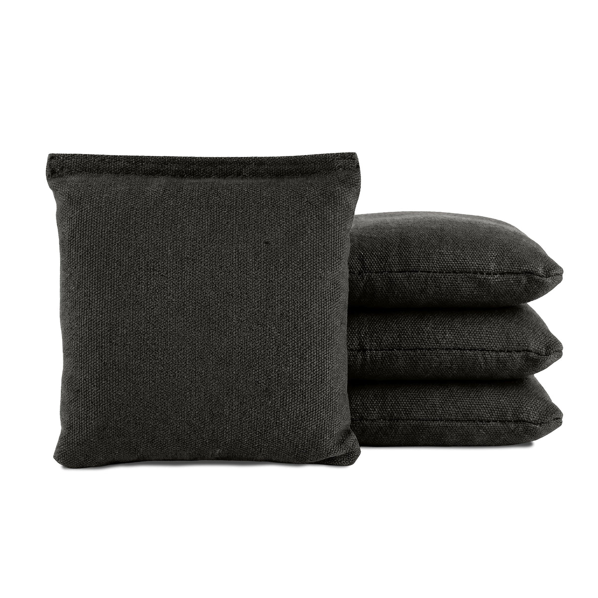 Premium Cornhole Bean Bags, 4 pack Cornhole GoSports Cornhole Black 