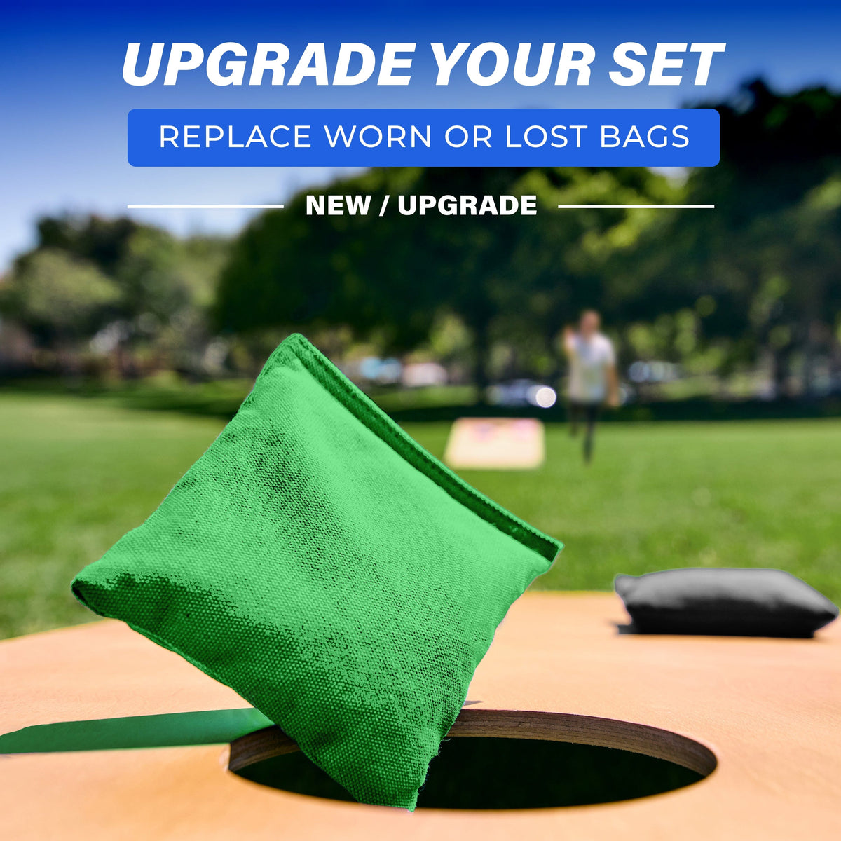 Premium Cornhole Bean Bags, 4 pack Cornhole GoSports Cornhole 