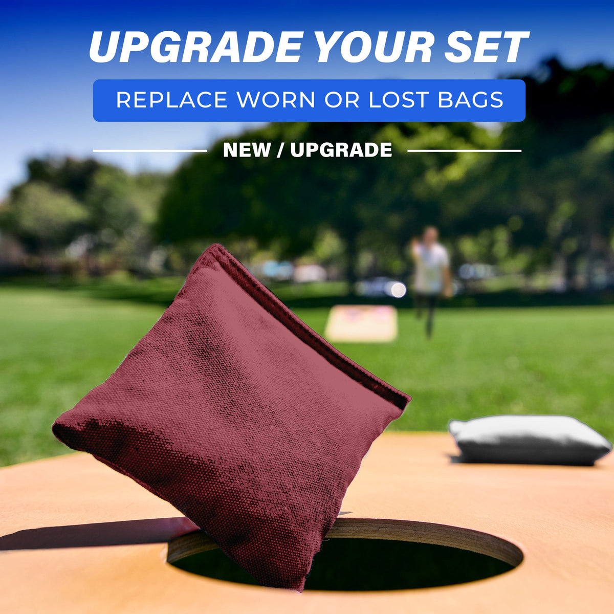Premium Cornhole Bean Bags, 4 pack Cornhole GoSports Cornhole 