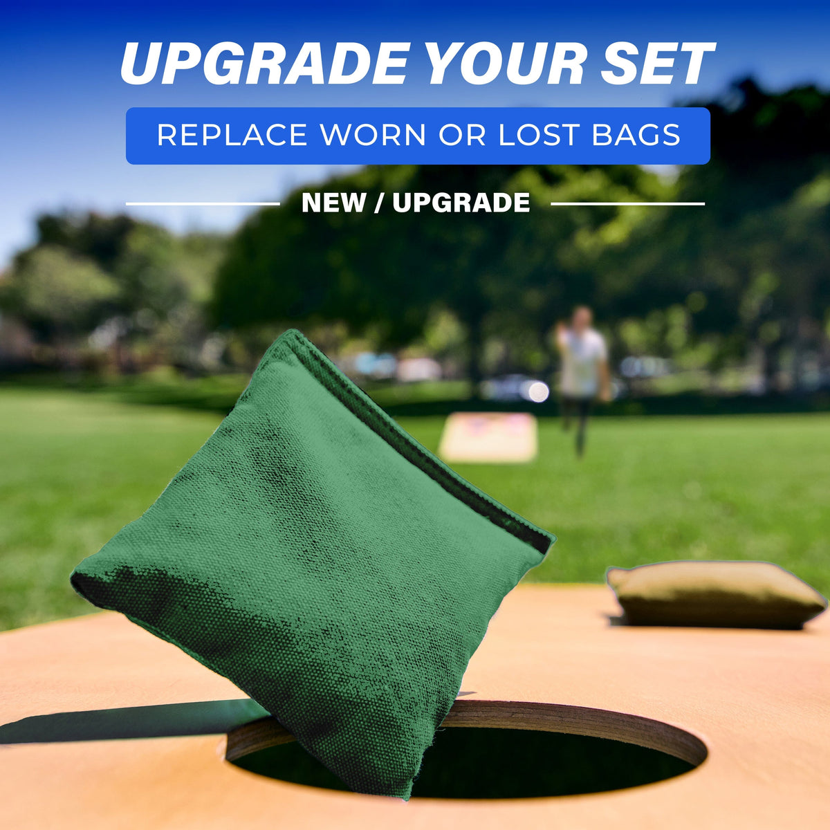 Premium Cornhole Bean Bags, 4 pack Cornhole GoSports Cornhole 