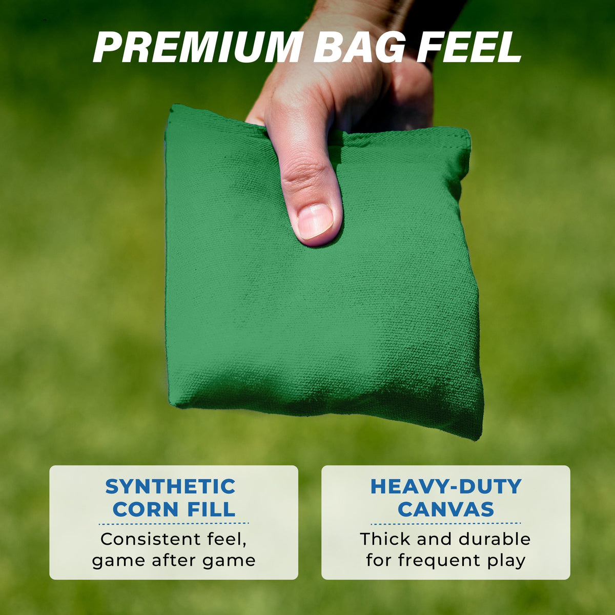 Premium Cornhole Bean Bags, 4 pack Cornhole GoSports Cornhole 