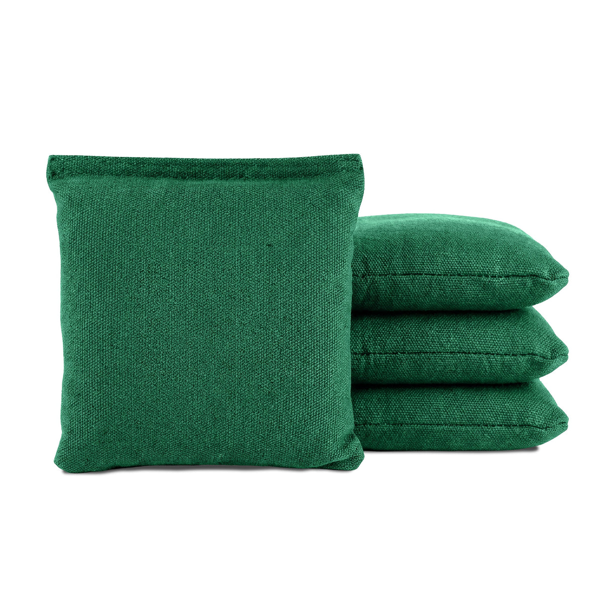 Premium Cornhole Bean Bags, 4 pack Cornhole GoSports Cornhole Dark Green 