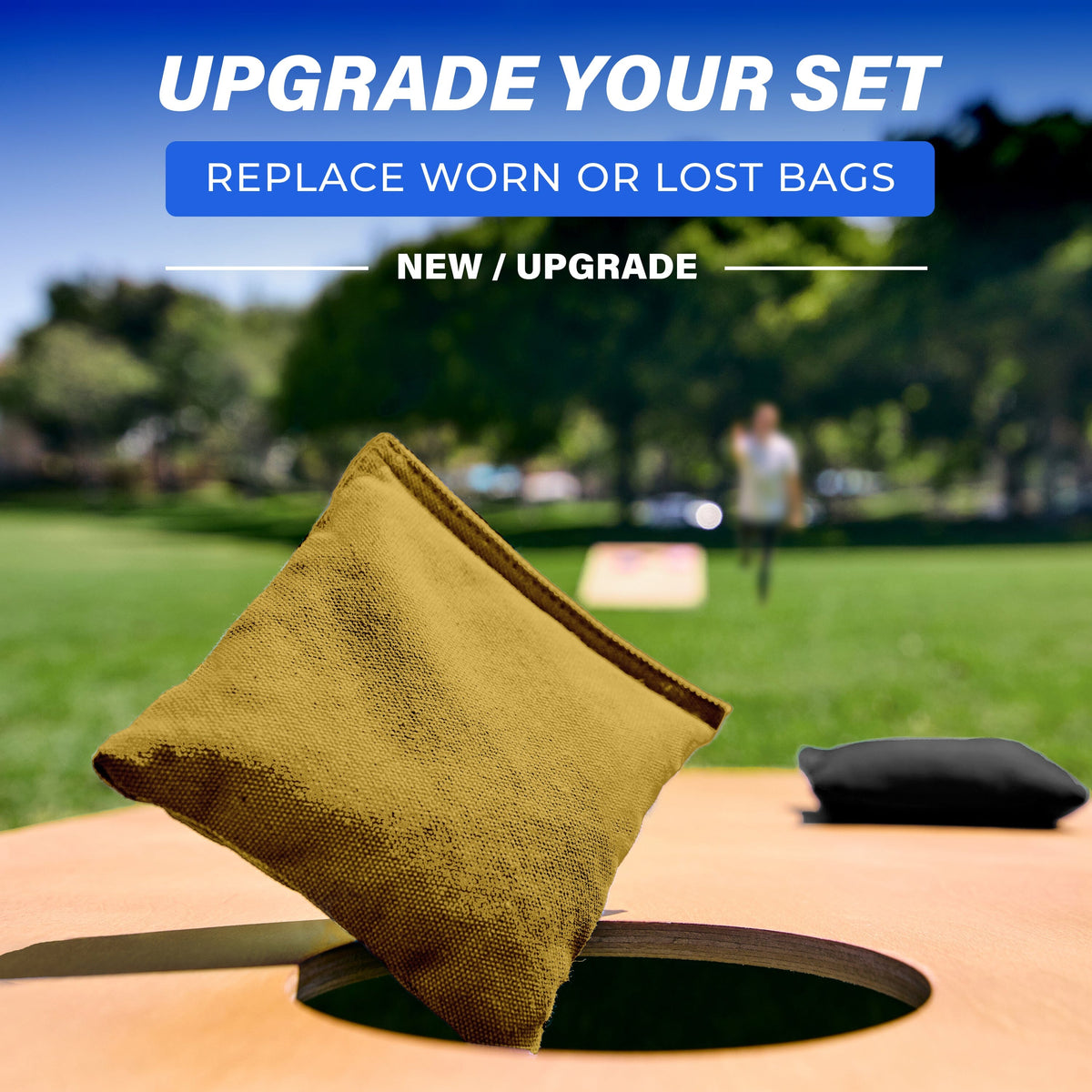 Premium Cornhole Bean Bags, 4 pack Cornhole GoSports Cornhole 