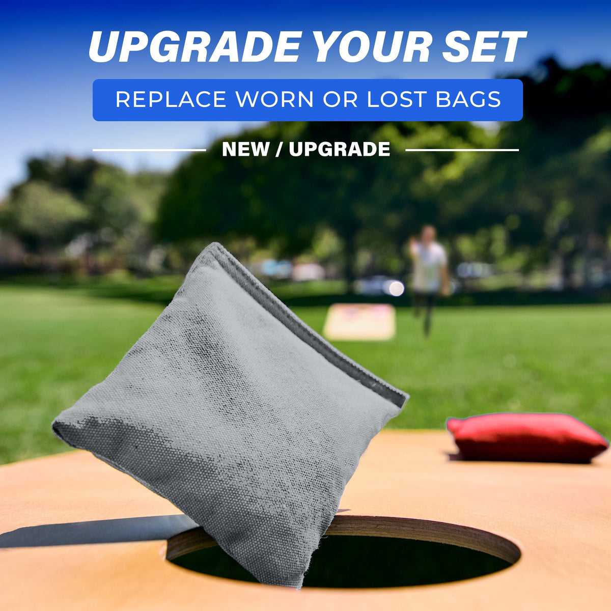 Premium Cornhole Bean Bags, 4 pack Cornhole GoSports Cornhole 