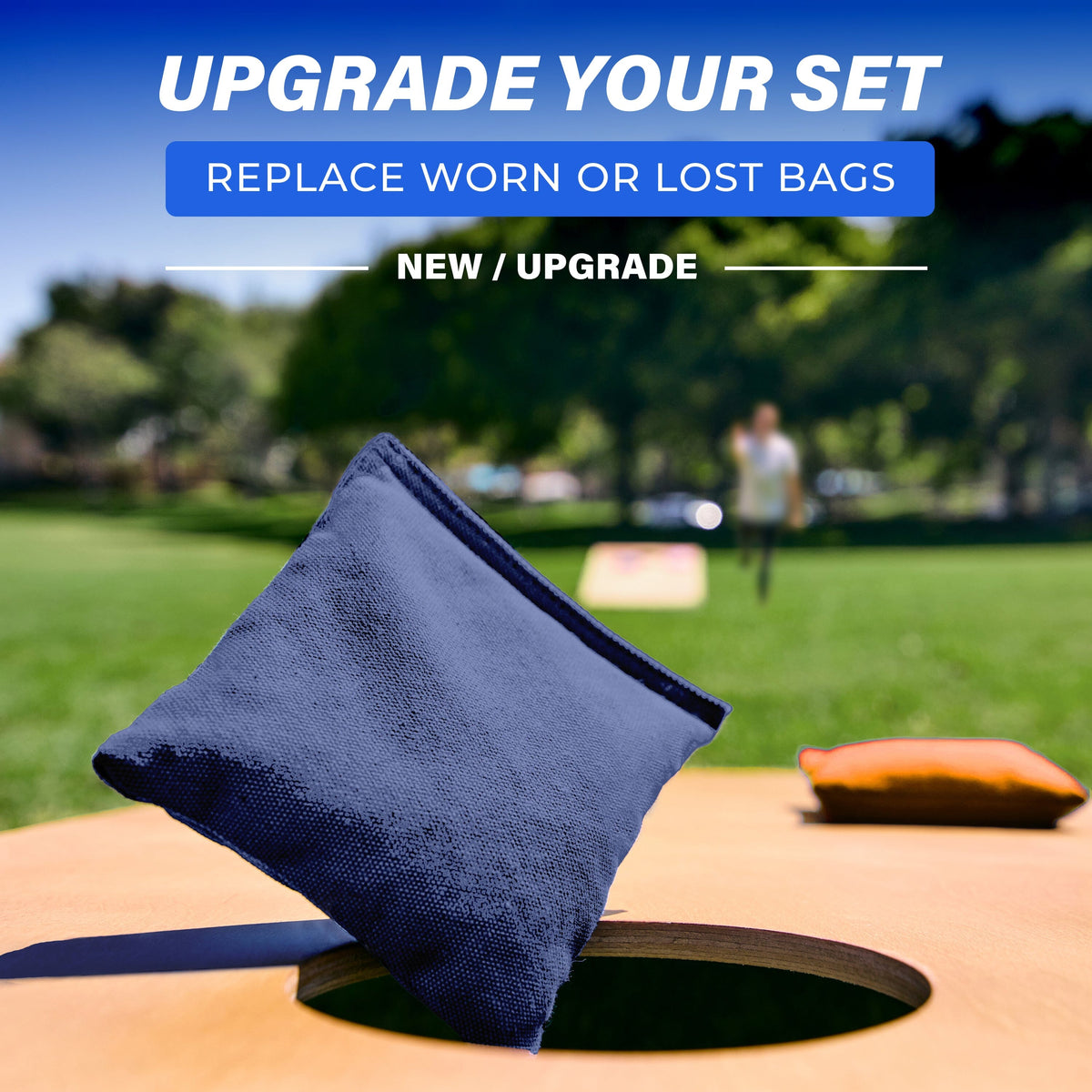 Premium Cornhole Bean Bags, 4 pack Cornhole GoSports Cornhole 