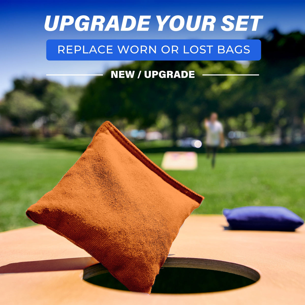 Premium Cornhole Bean Bags, 4 pack Cornhole GoSports Cornhole 