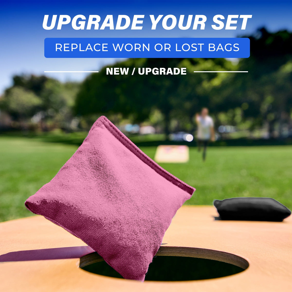 Premium Cornhole Bean Bags, 4 pack Cornhole GoSports Cornhole 