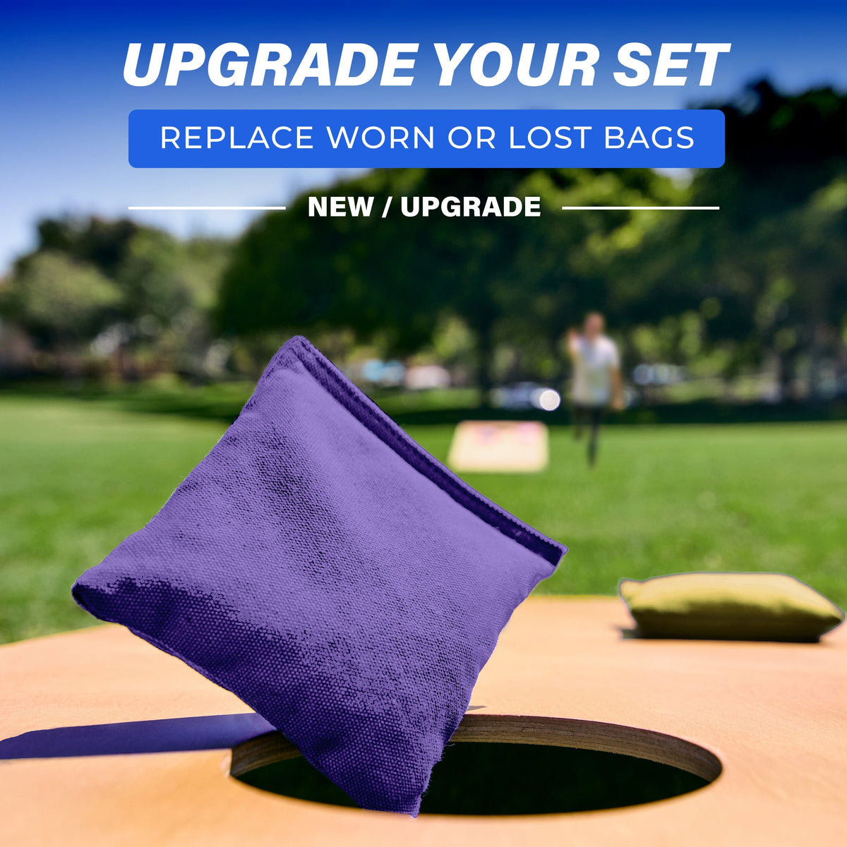 Premium Cornhole Bean Bags, 4 pack Cornhole GoSports Cornhole 